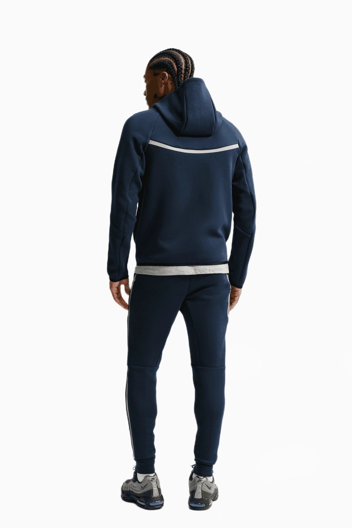 Спортно долнище Nike Chelsea FC 26/27 Tech Fleece (Тъмносин) - IO3643-477 – снимка 2