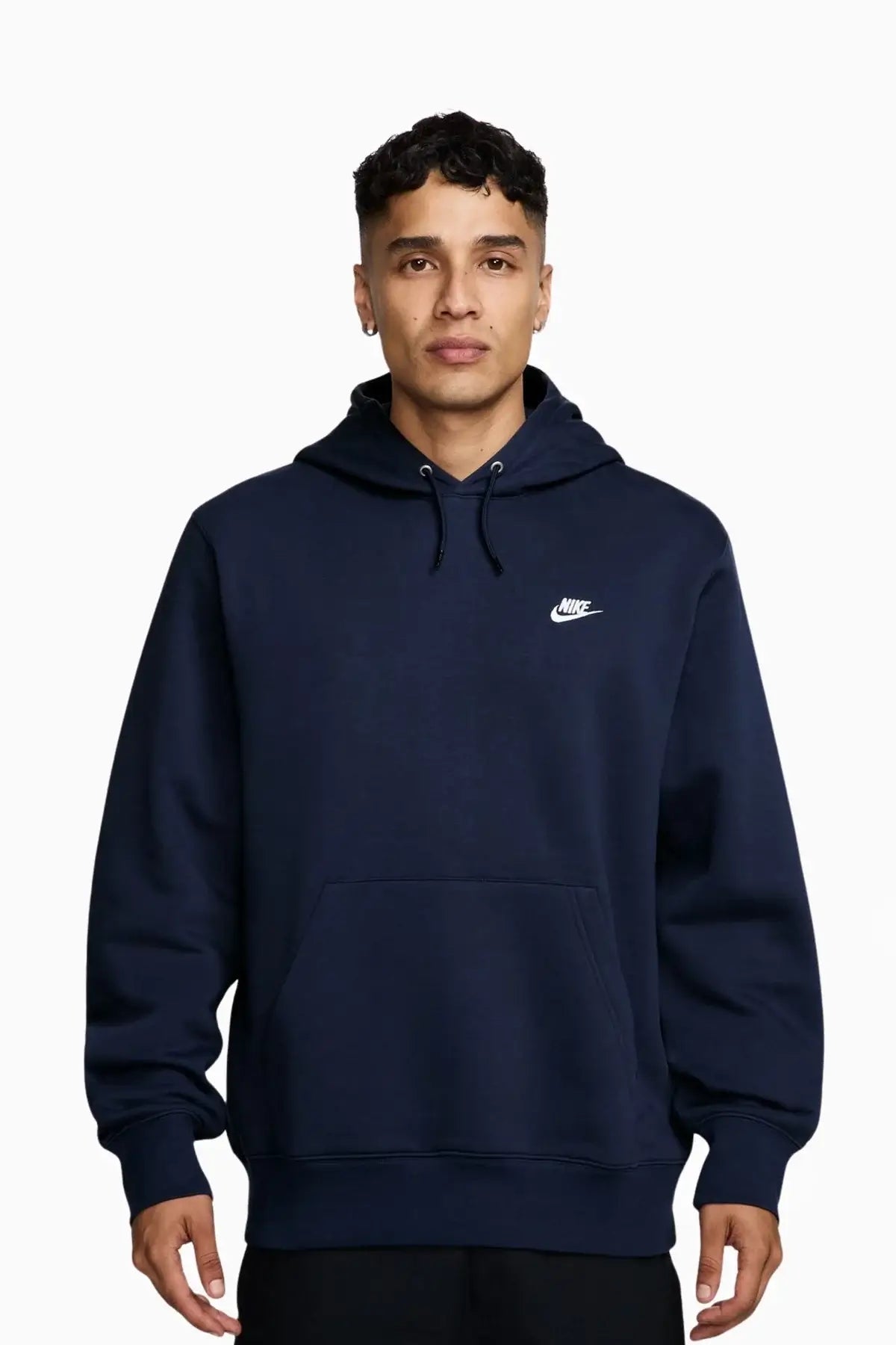 Блуза Nike Club Fleece Pullover Hoodie (Тъмносин) - FN3859-451