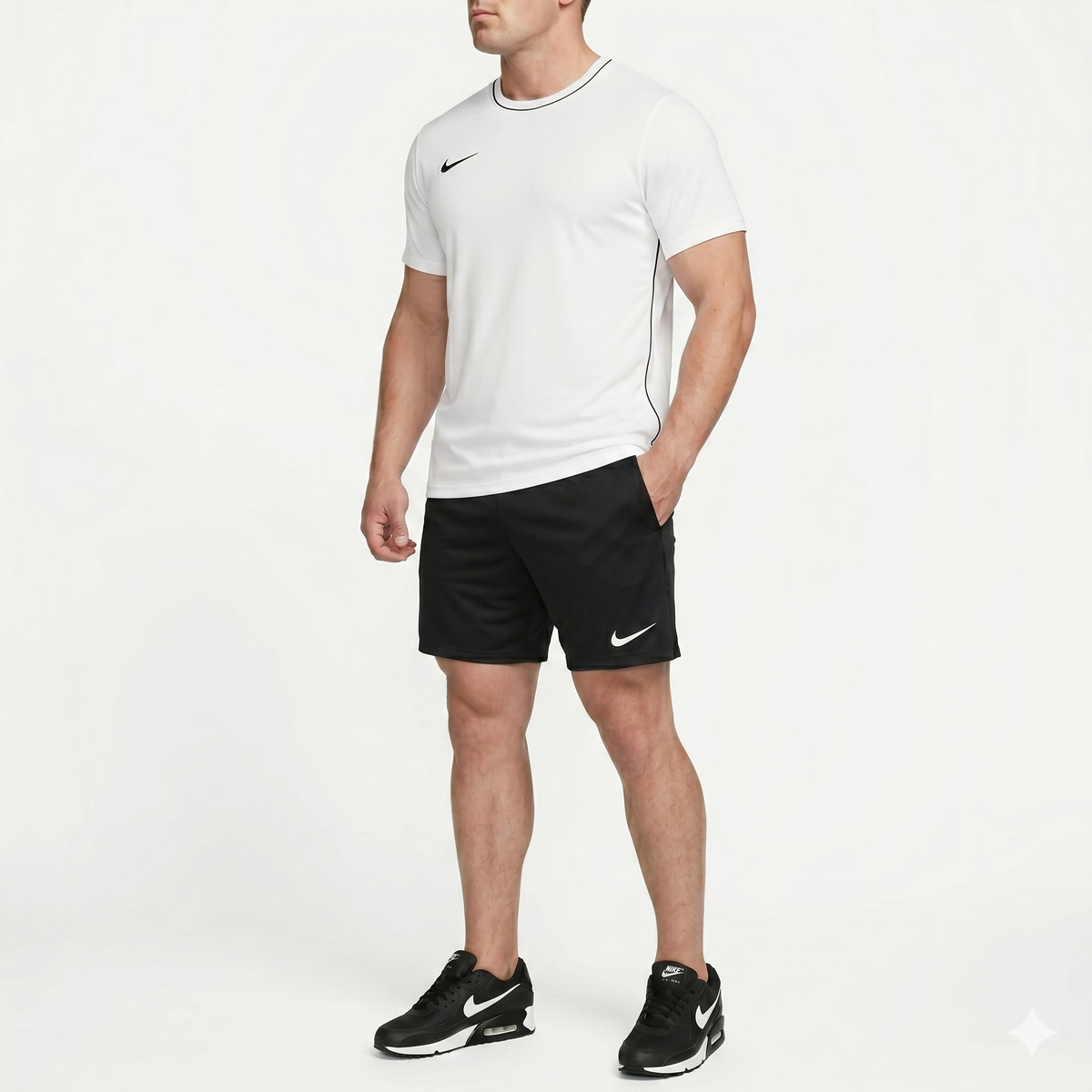 Спортен комплект Nike DRY ESS SET - HM7127-100 / NESSF559-001 – снимка 2