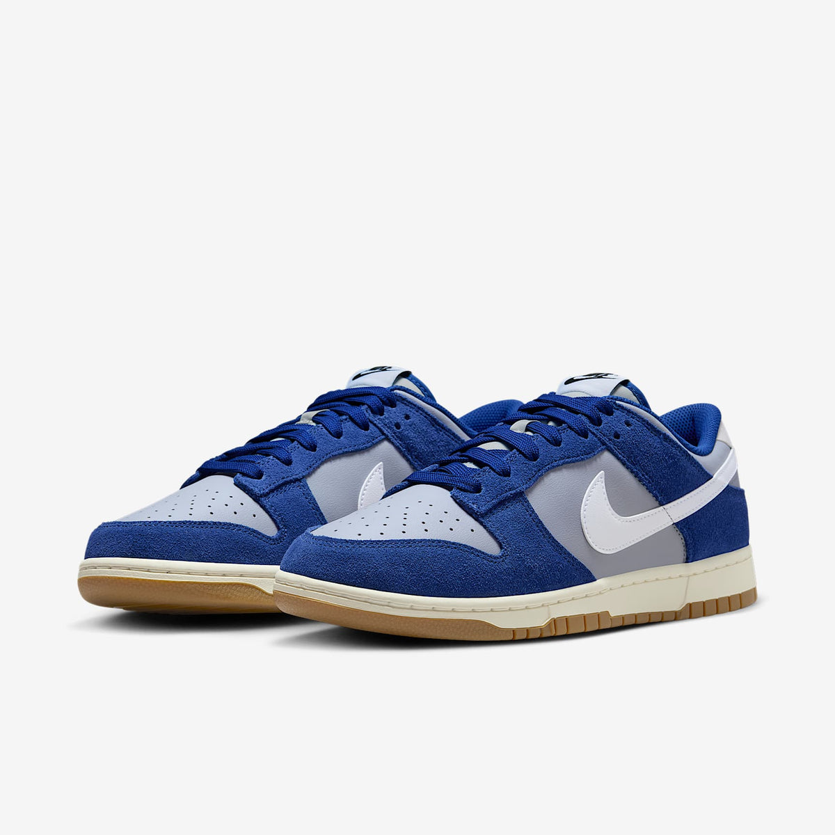 Мъжки маратонки Nike Dunk Low Retro SE Wolf Grey Deep Royal Blue Sail - IB6399-003 – снимка 5