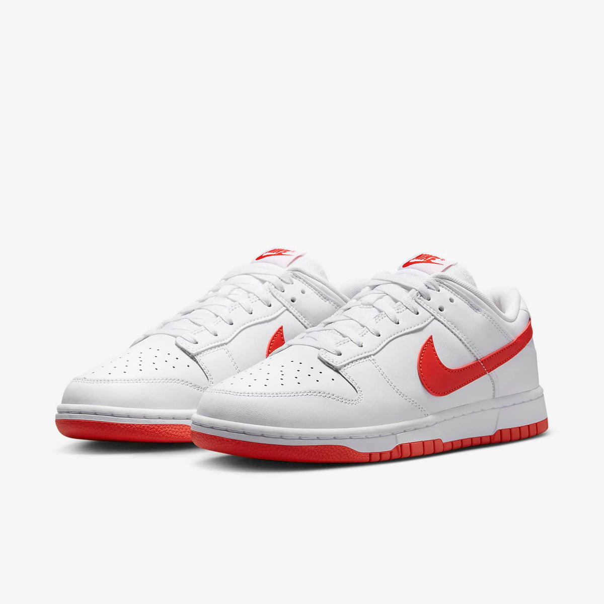 Мъжки маратонки Nike Dunk Low Retro White Picante Red - DV0831-103 – снимка 5