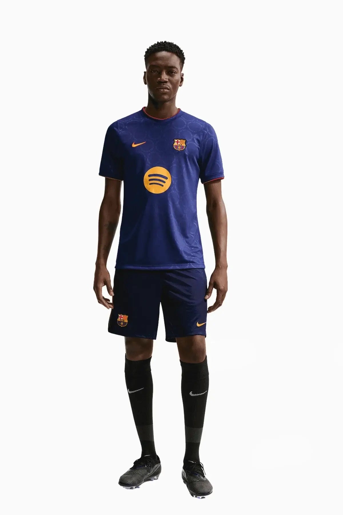 Тениска Nike FC Barcelona 26/27 Pre-Match (Тъмносин) - II6704-498