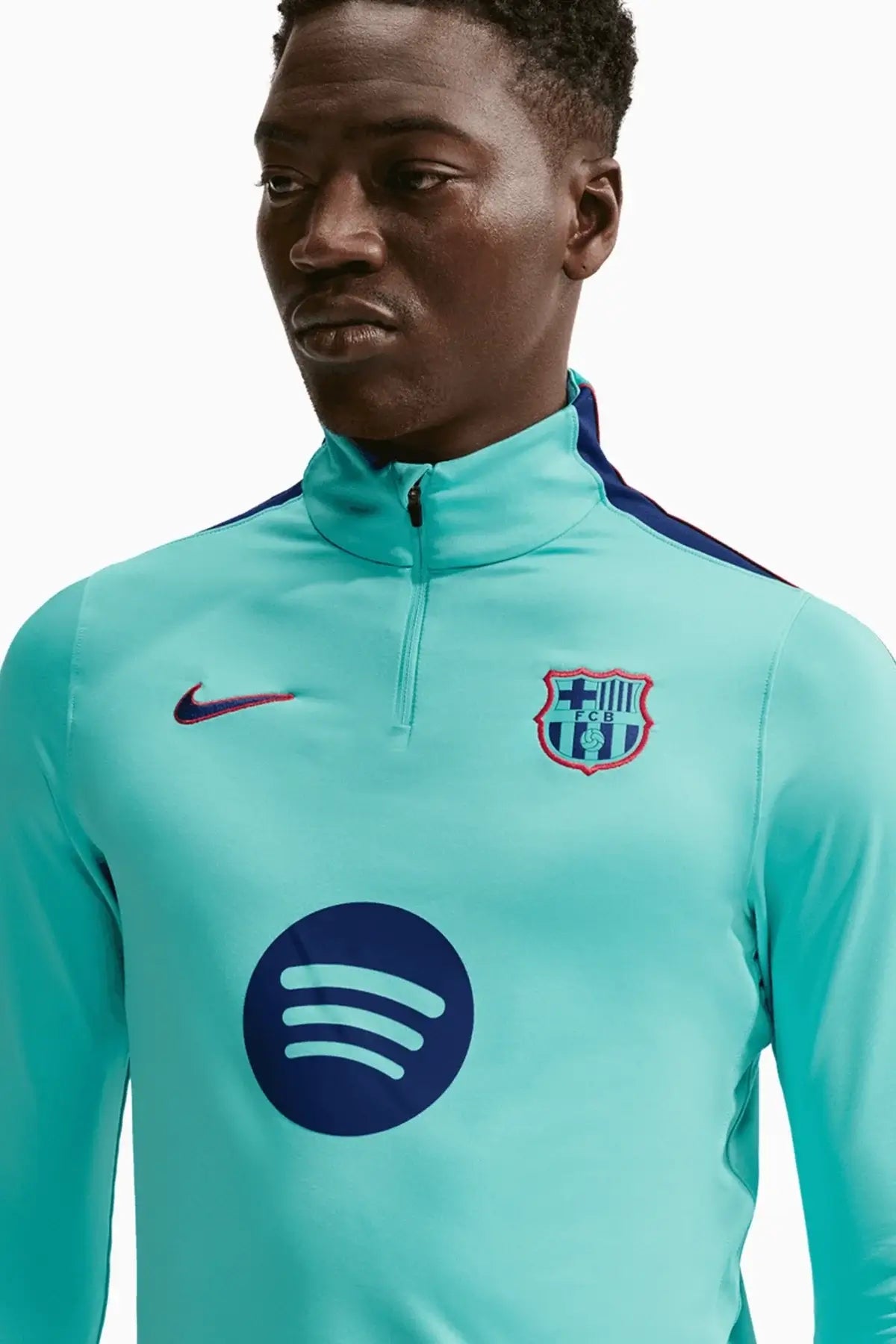 Блуза Nike FC Barcelona 26/27 Strike (Мента) - II6841-301 – снимка 3