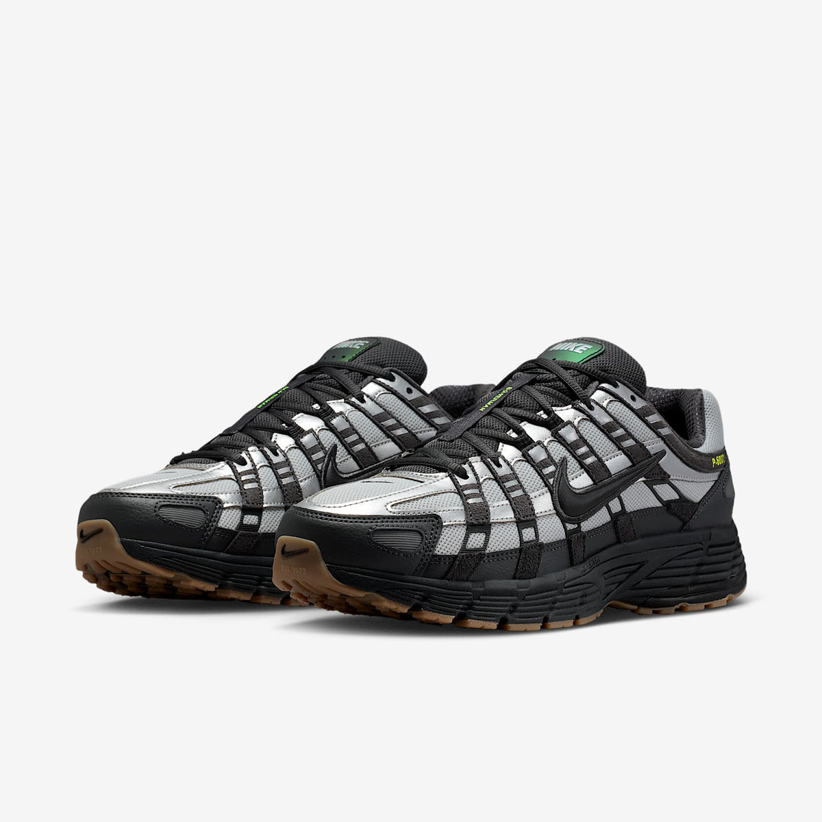 Мъжки маратонки Nike P-6000 Grey Fog Anthracite Volt - IQ0577-025 – снимка 5