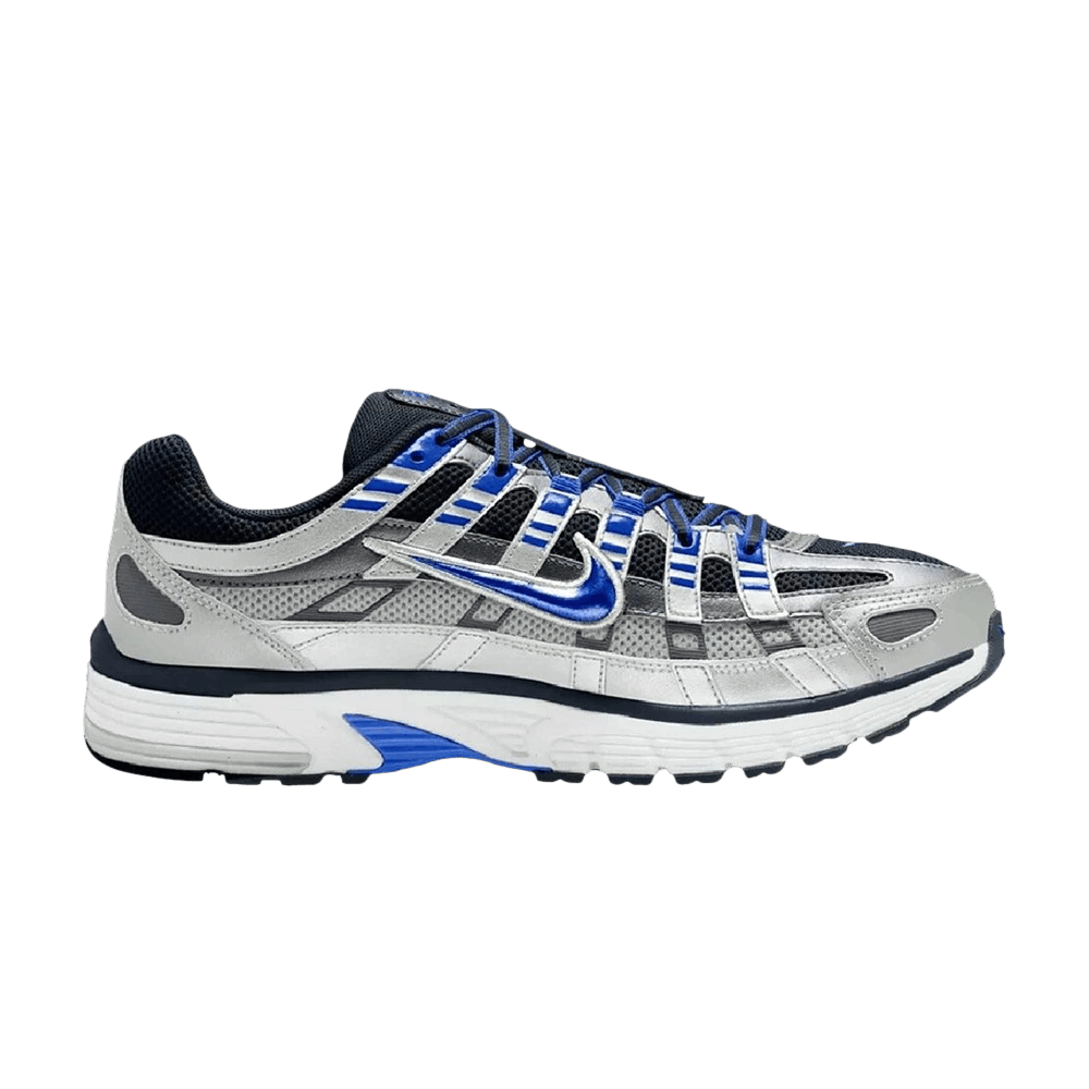 Мъжки маратонки Nike P-6000 Metallic Silver Midnight Navy White - CD6404-033