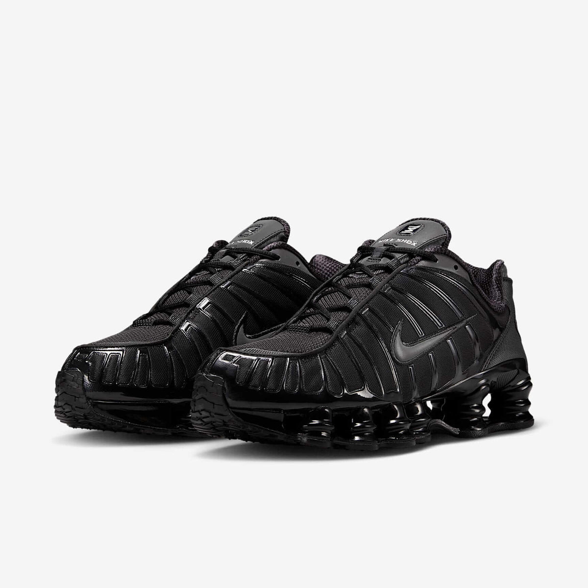 Мъжки маратонки Nike Shox TL Black/Metallic Silver - IQ0167-001 – снимка 5