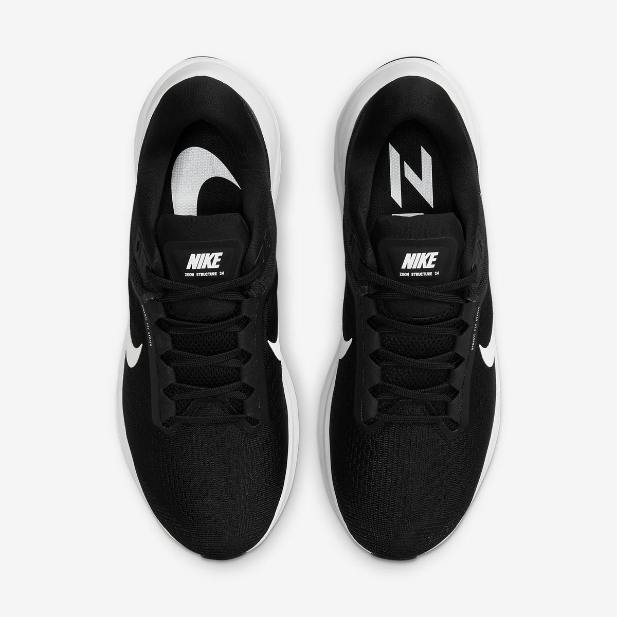 Мъжки маратонки Nike Structure 24 Black White - DA8535-001 – снимка 4