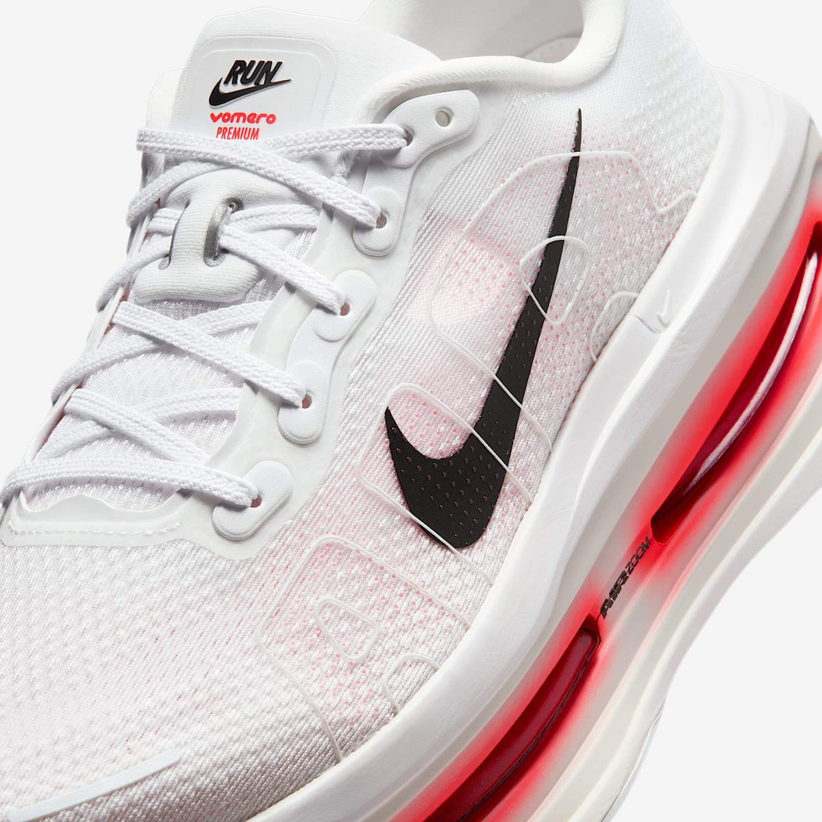 Мъжки маратонки Nike Vomero Premium White Bright Crimson - HQ2050-103 – снимка 7