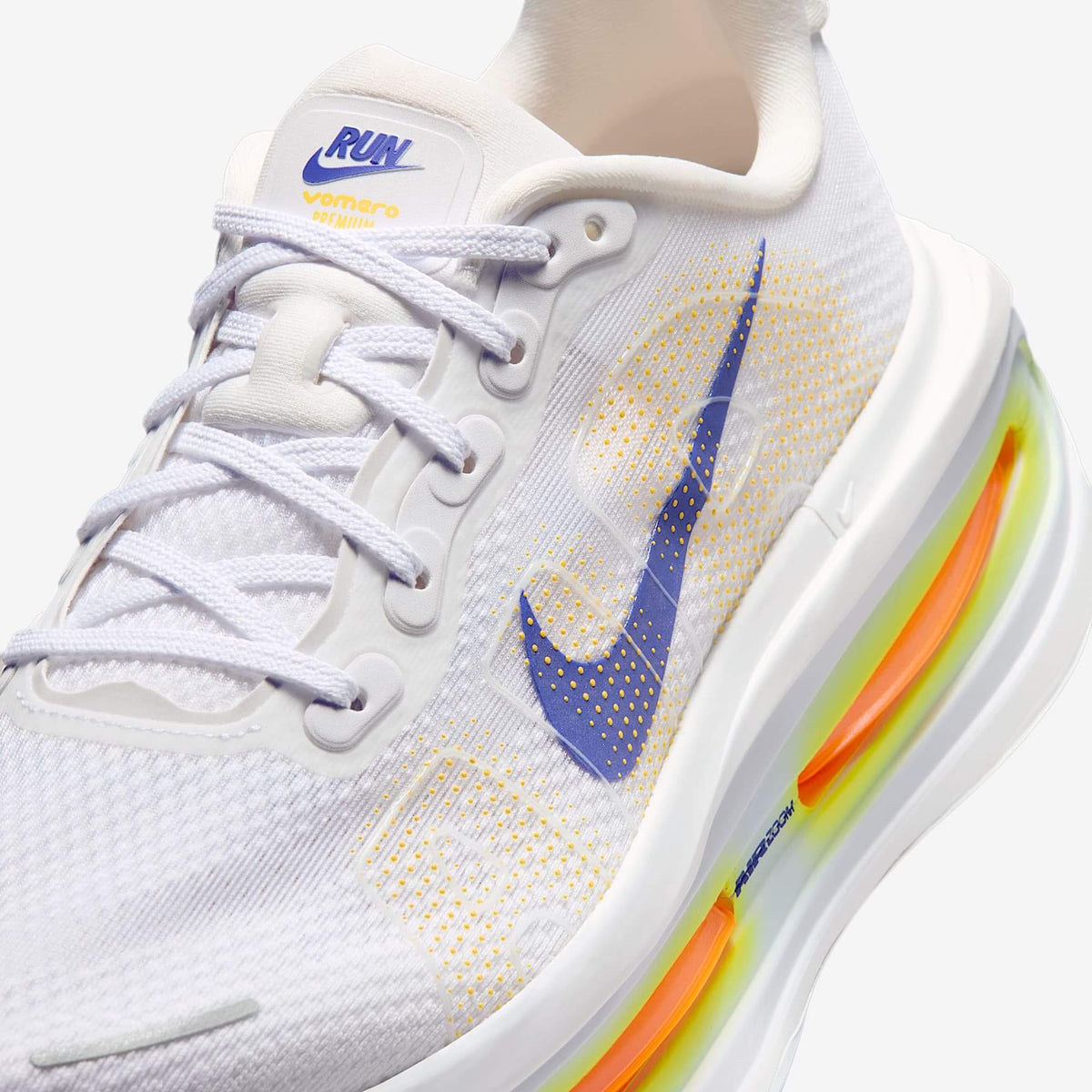 Мъжки маратонки Nike Vomero Premium White Lapis Total Orange - HQ2050-101 – снимка 7