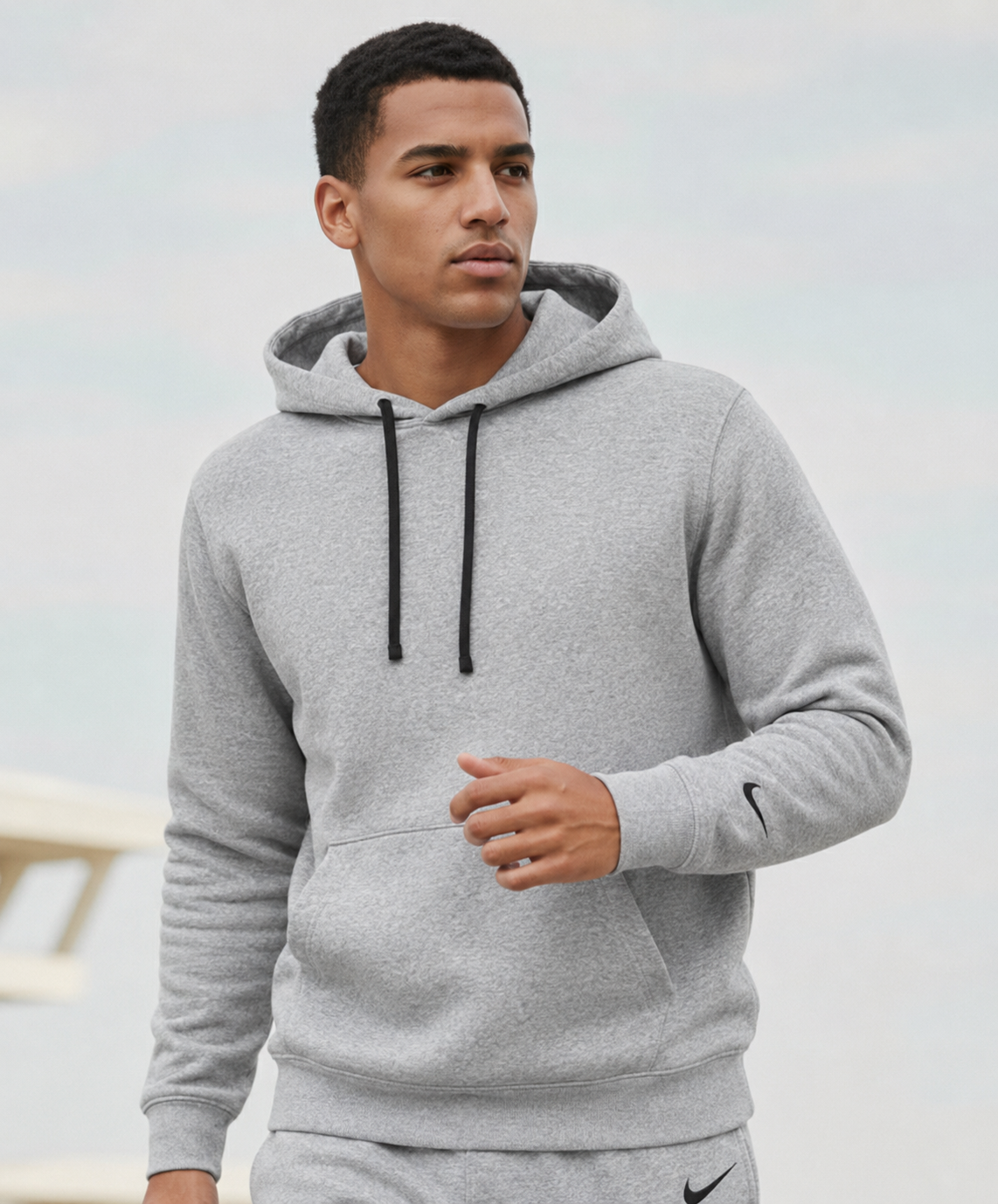 Мъжки спортен екип PARK 26 WINTER HOODY TRACK - IO9035-063/IB1248-063