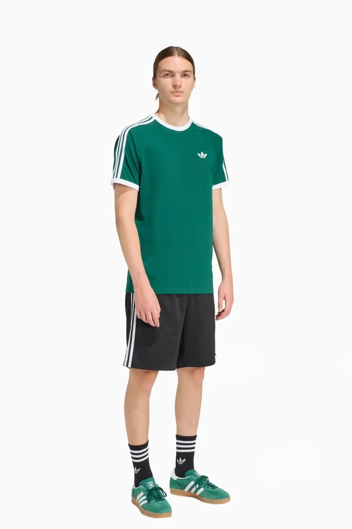 Тениска adidas 3-Stripes (Зелен) - KE3534 – снимка 5