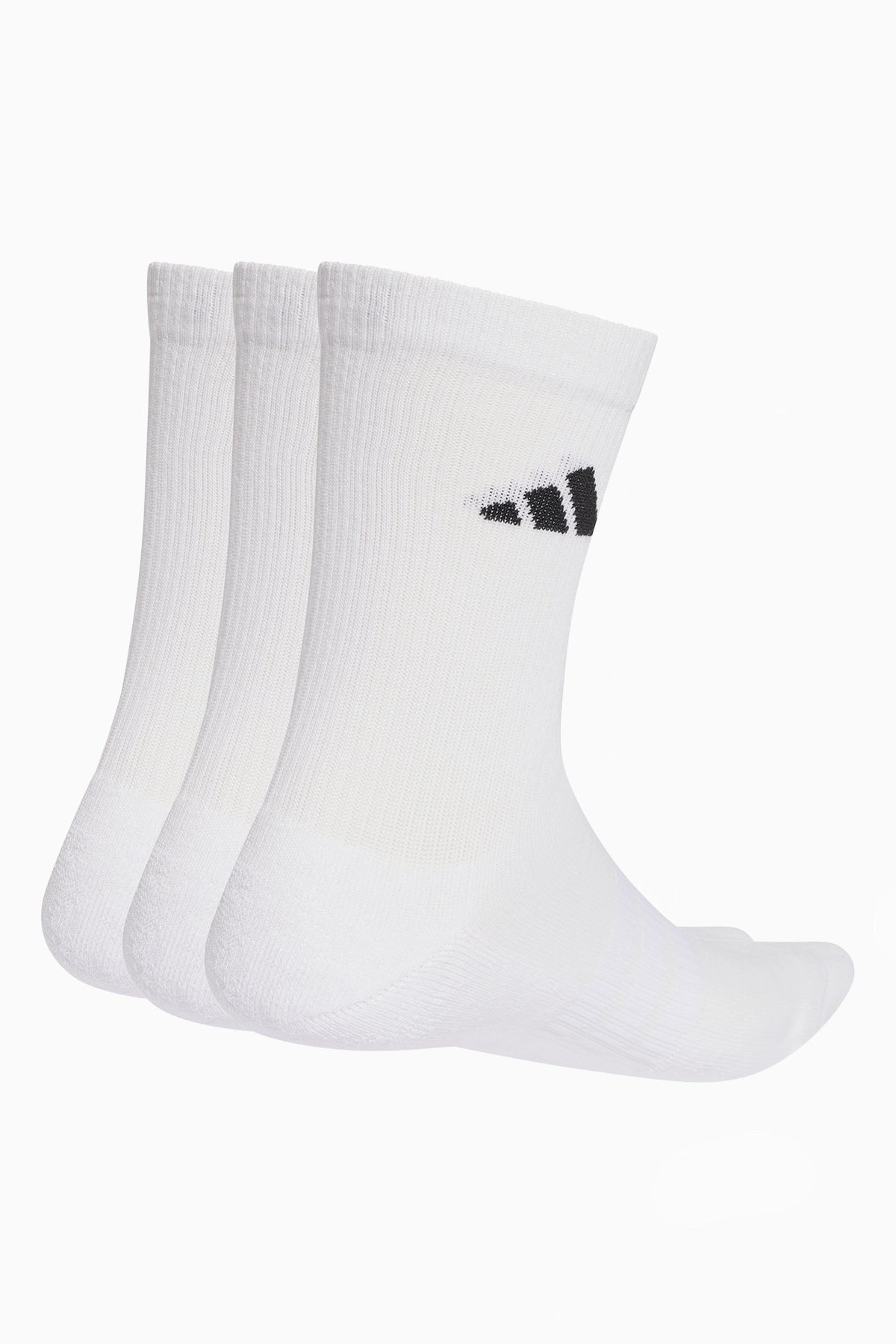 Чорапи adidas Cushioned Sportswear Crew 3 Pairs (Бели) - JZ0530 – снимка 2