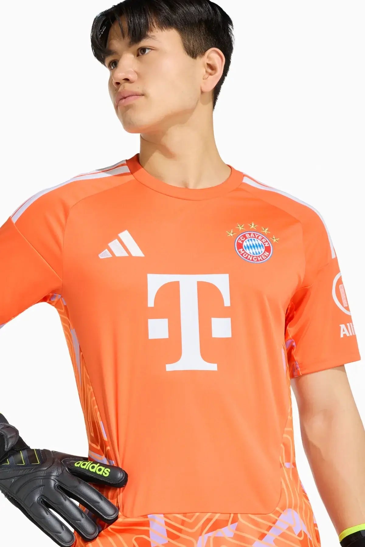 Тениска adidas FC Bayern 26/27 Goalkeeper Replica (Оранжево) - JZ3082 – снимка 3