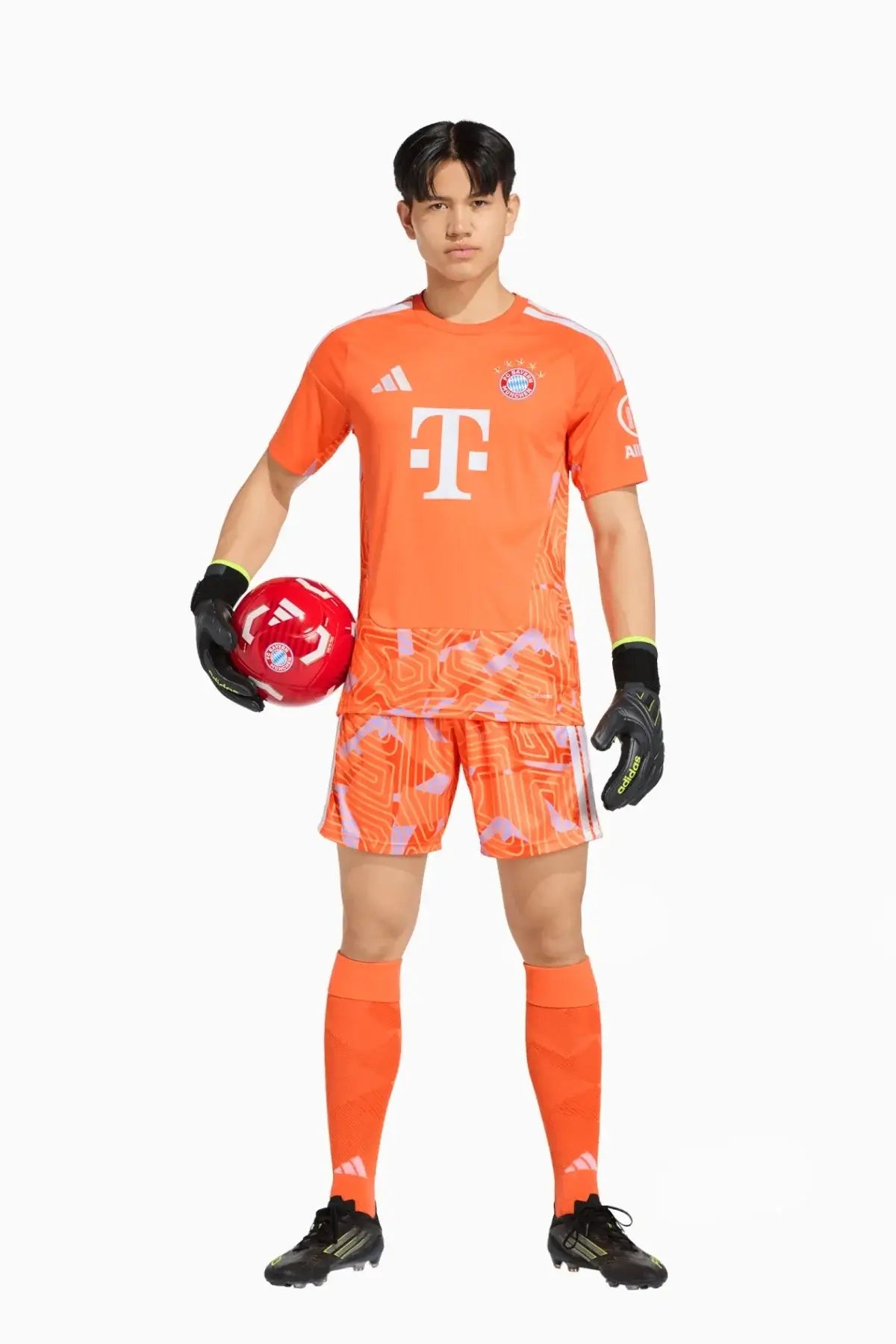 Тениска adidas FC Bayern 26/27 Goalkeeper Replica (Оранжево) - JZ3082 – снимка 5