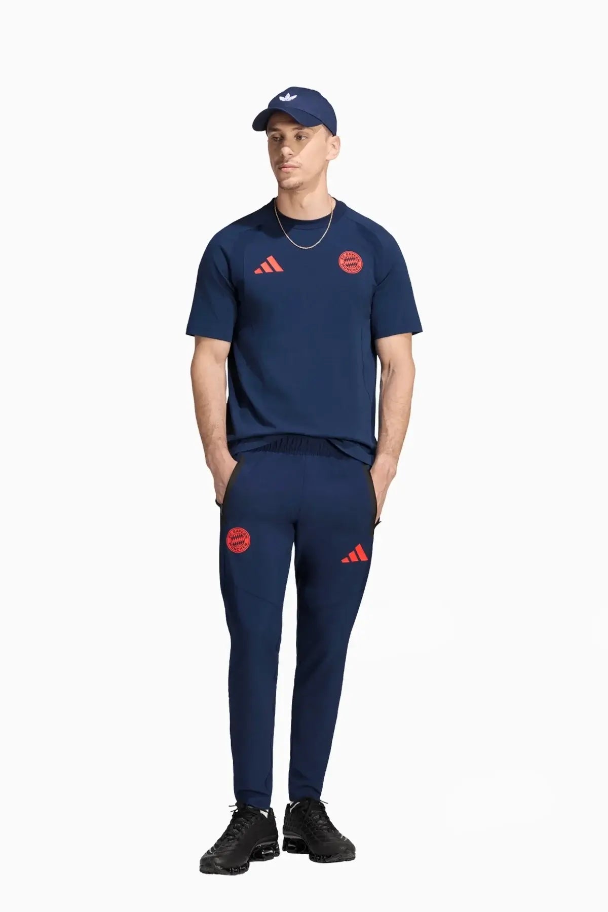 Тениска adidas FC Bayern 26/27 Tiro Travel (Тъмносин) - KG2585 – снимка 3