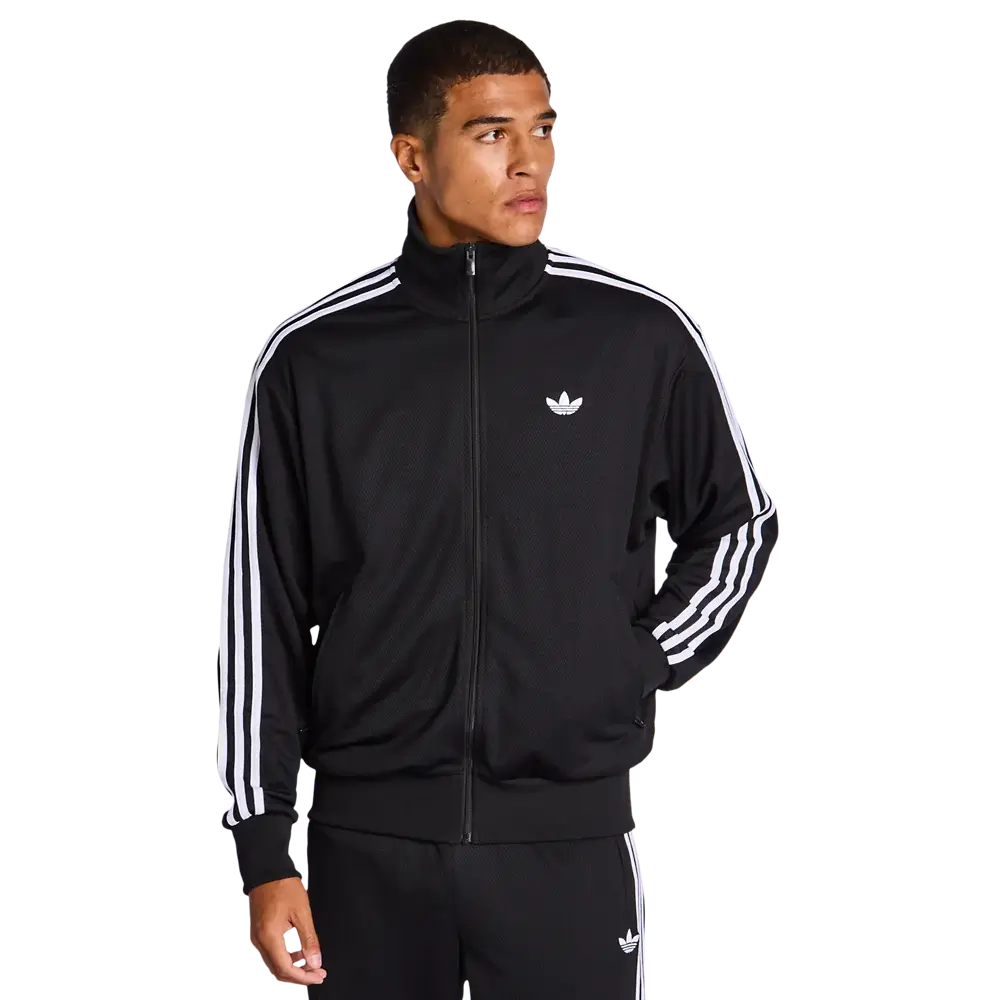 Блуза adidas Firebird Adicolor Mesh Track Top (Черен) - KE0782 – снимка 2