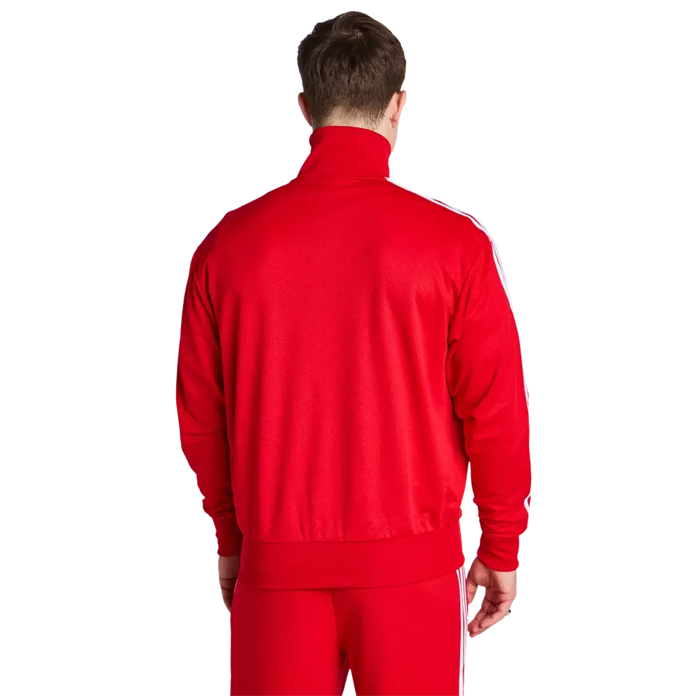 Блуза adidas Firebird Adicolor Mesh Track Top (Червен) - KE0788 – снимка 5