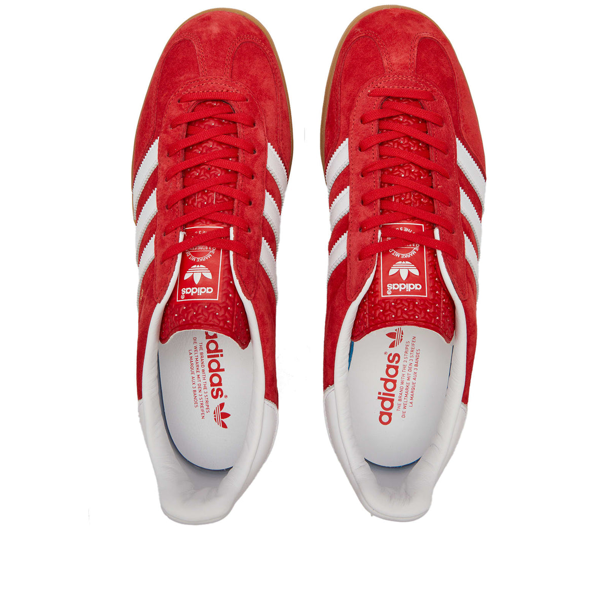 Мъжки маратонки adidas Gazelle Indoor Scarlet Cloud White - H06261 – снимка 4