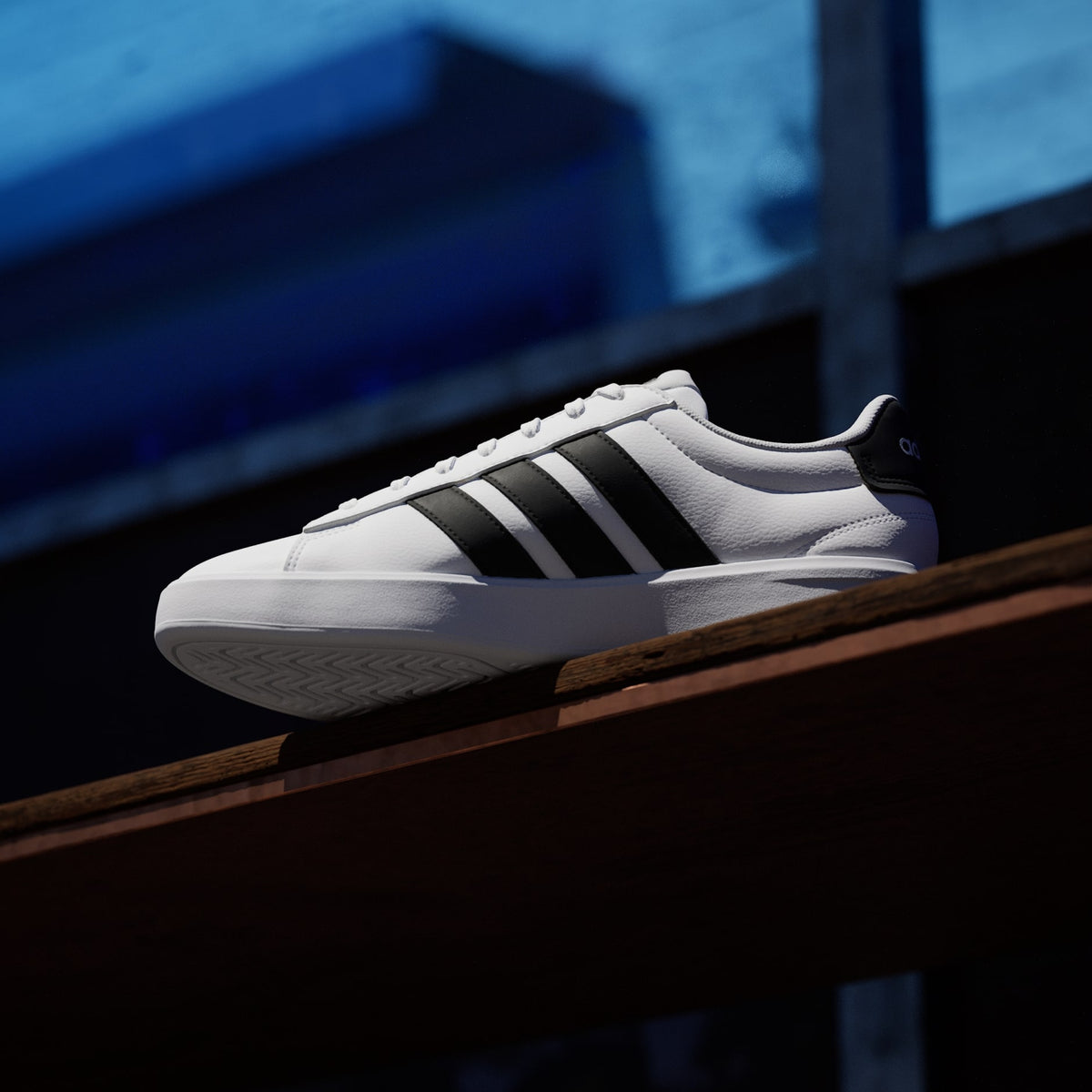 Мъжки маратонки adidas Grand Court 3.0 Cloud White Core Black - IH1472 – снимка 6