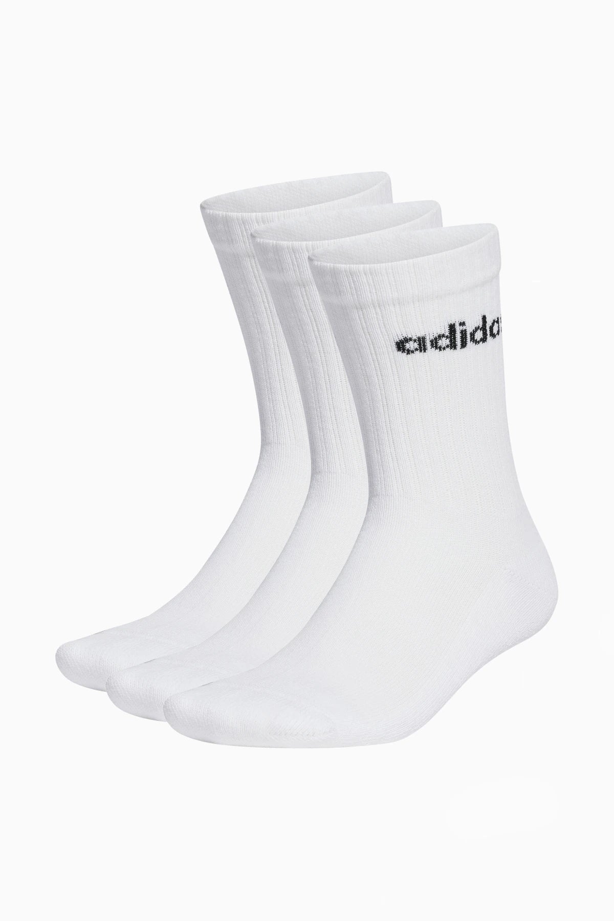 Чорапи adidas Linear Crew Cushioned 3 Pairs (Бели) - HT3455