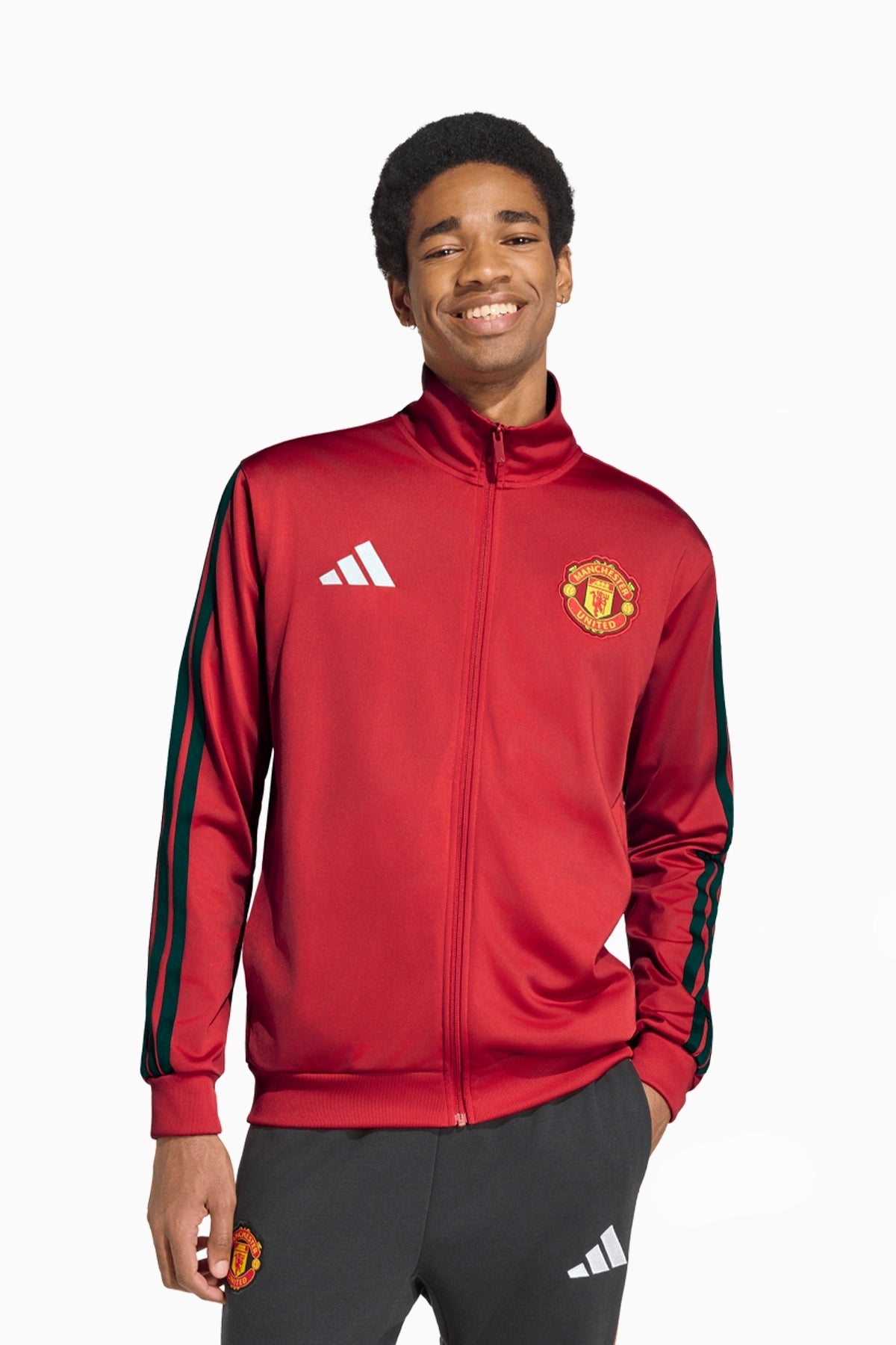 Блуза adidas Manchester United 26/27 DNA Track Top (Червен) - KH4796