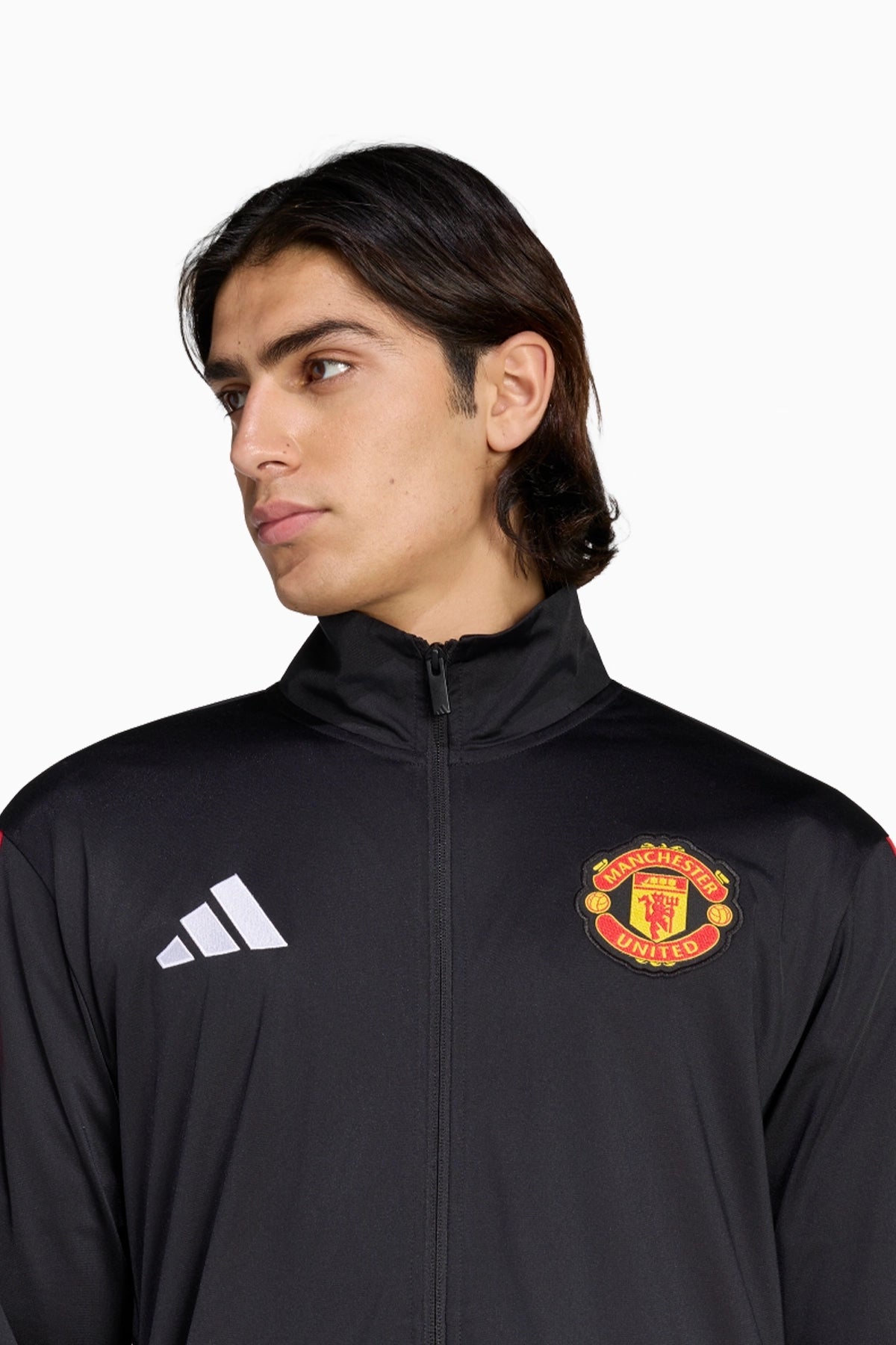 Блуза adidas Manchester United 26/27 DNA Track Top (Черен) - KH4797 – снимка 3
