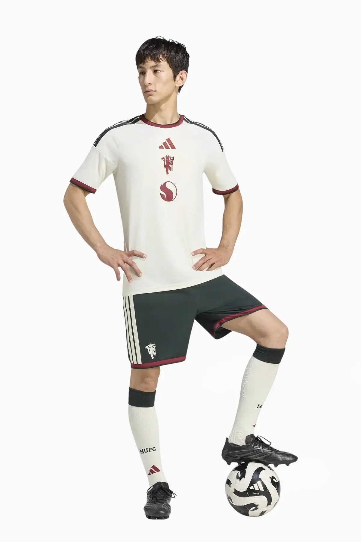 Шорти adidas Manchester United 26/27 като Домакин (Черен) - KT4730 – снимка 3