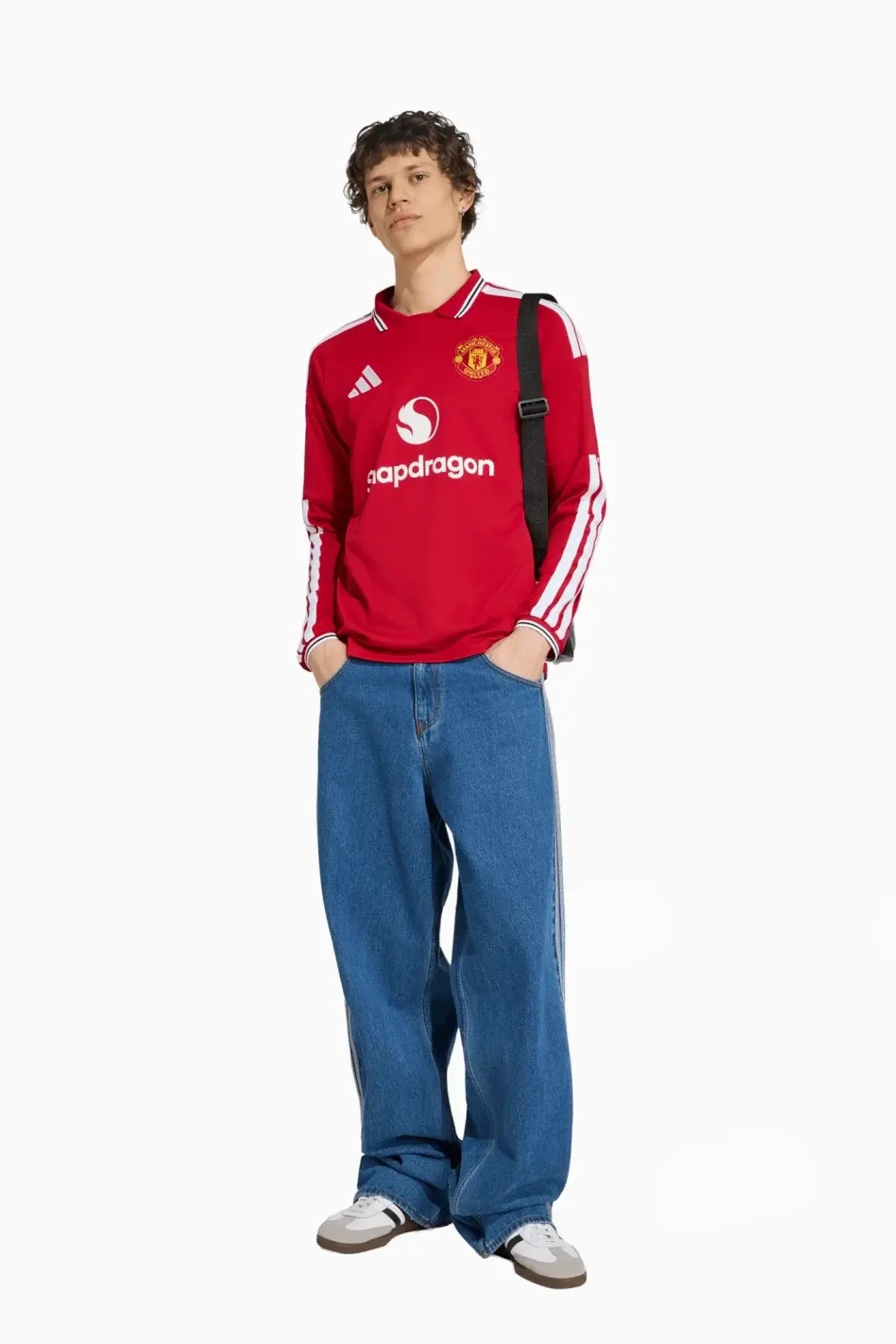 Тениска с дълги ръкави adidas Manchester United 26/27 като Домакин Replica (Червен) - KC4773 – снимка 5