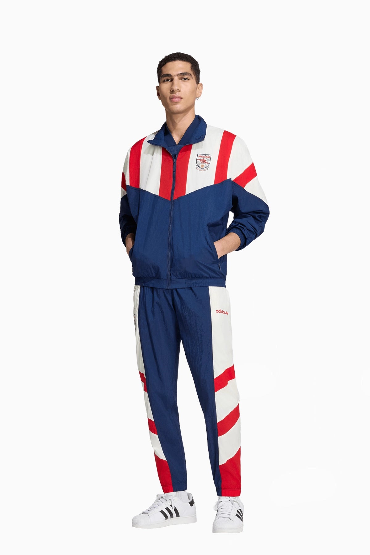 Блуза adidas Originals Arsenal FC 26/27 EQT Track (Тъмносин) - KG5119 – снимка 3