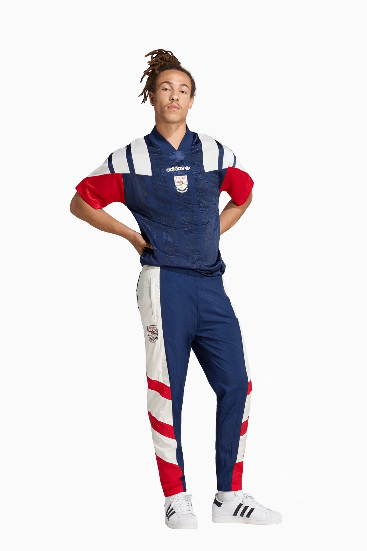 Спортно долнище adidas Originals Arsenal FC 26/27 EQT Track (Тъмносин) - KG5123