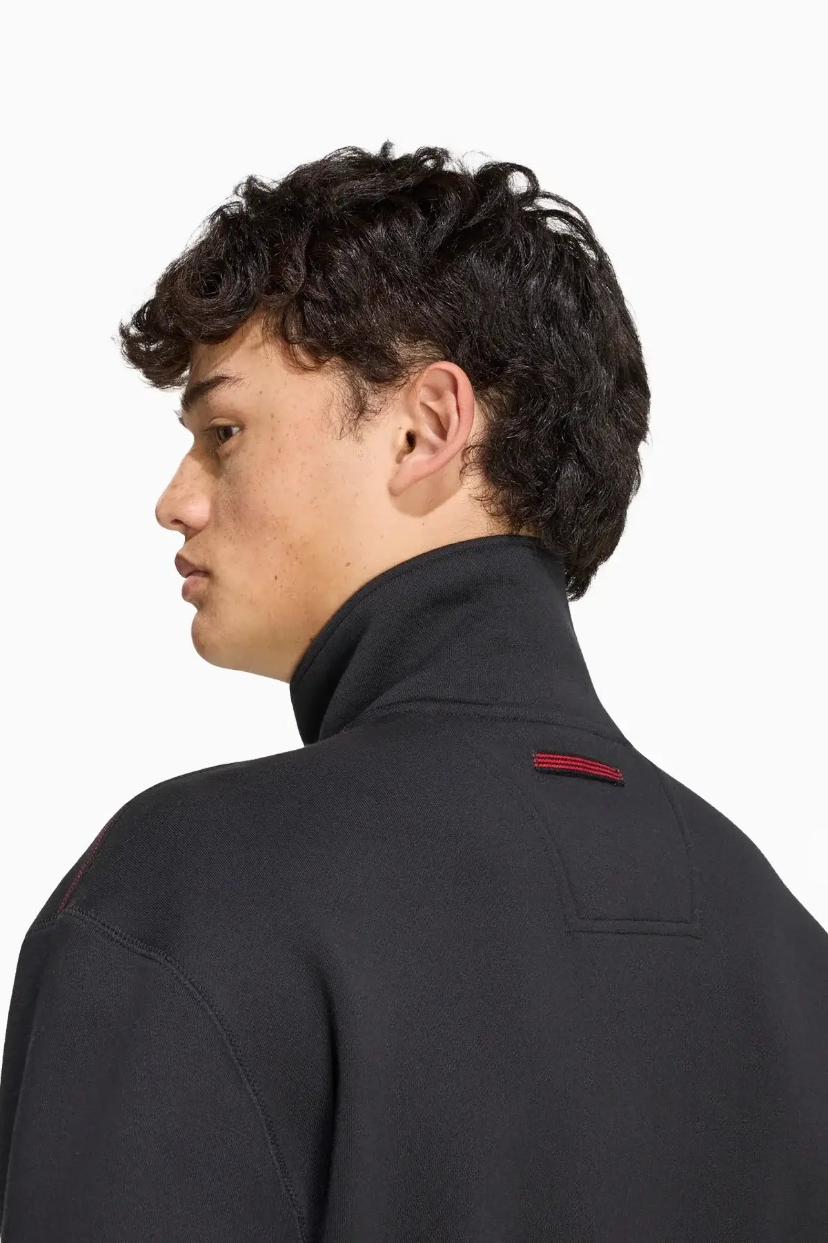 Блуза adidas Originals Manchester United 26/27 EQT Half-Zip (Черен) - KH4837 – снимка 5