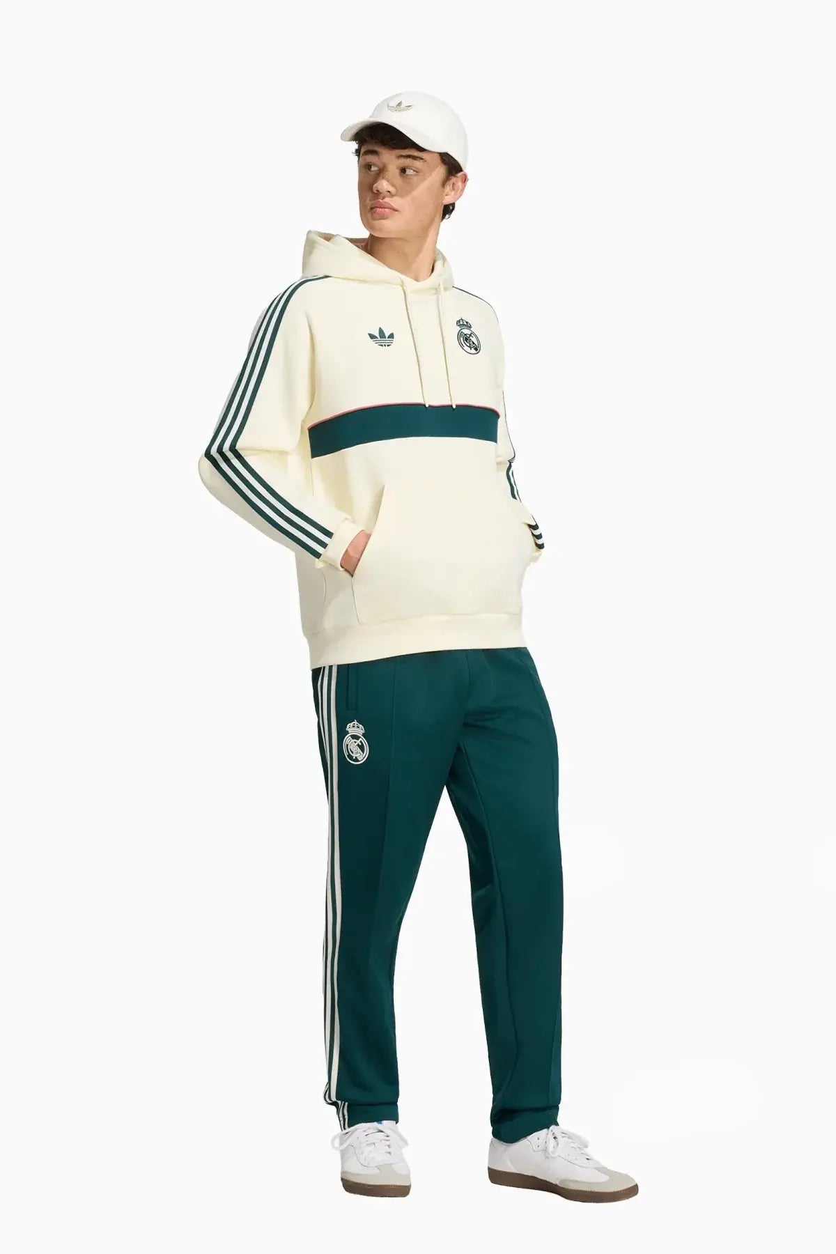 Блуза adidas Originals Real Madrid 26/27 (Бежов) - KG2974 – снимка 3