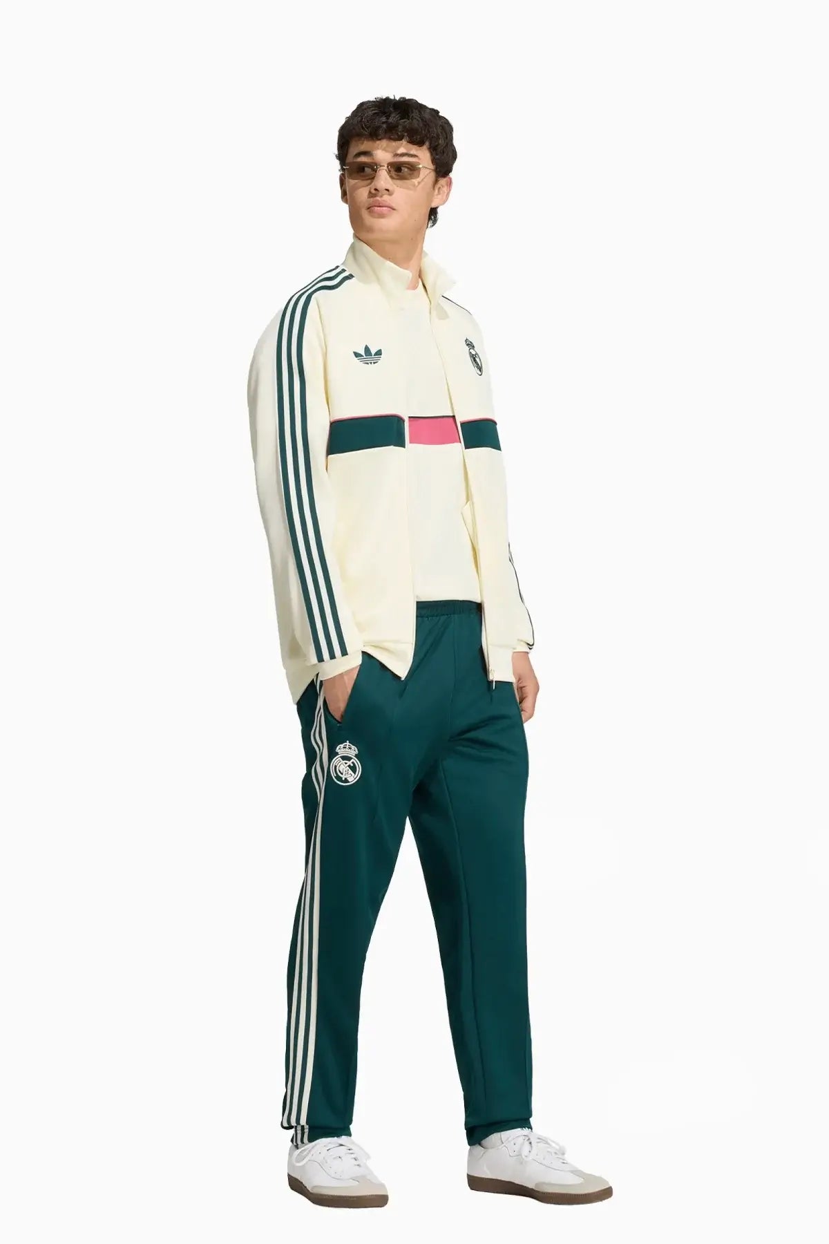 Спортно долнище adidas Originals Real Madrid 26/27 Track (Зелен) - KG2972 – снимка 3