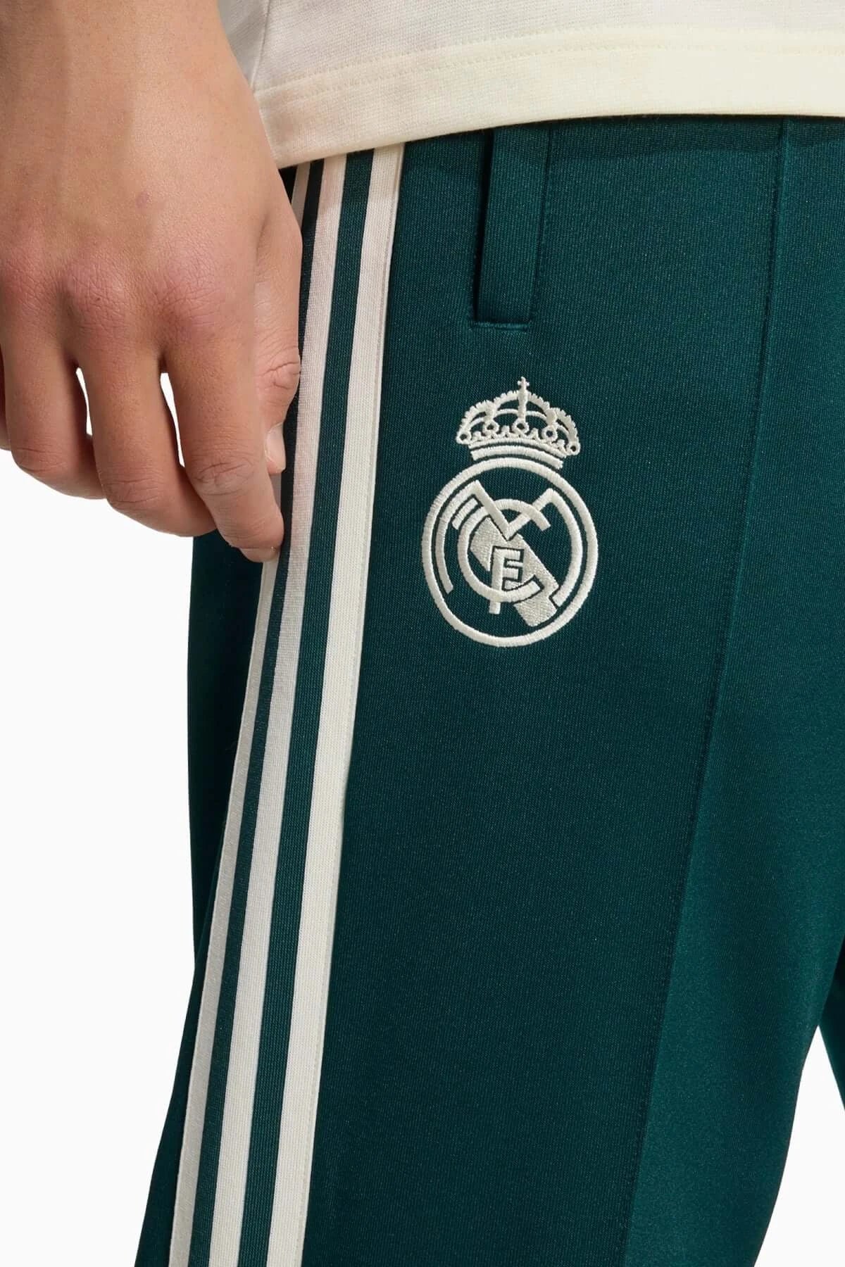 Спортно долнище adidas Originals Real Madrid 26/27 Track (Зелен) - KG2972 – снимка 4