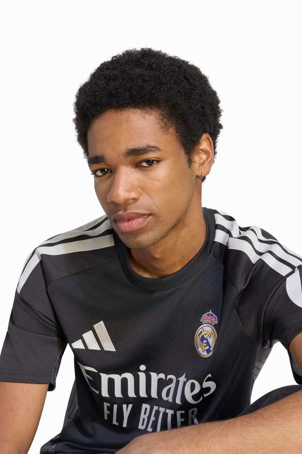 Вратарска тениска adidas Real Madrid 26/27 Home Goalkeeper (Черен) - KC3988 – снимка 3