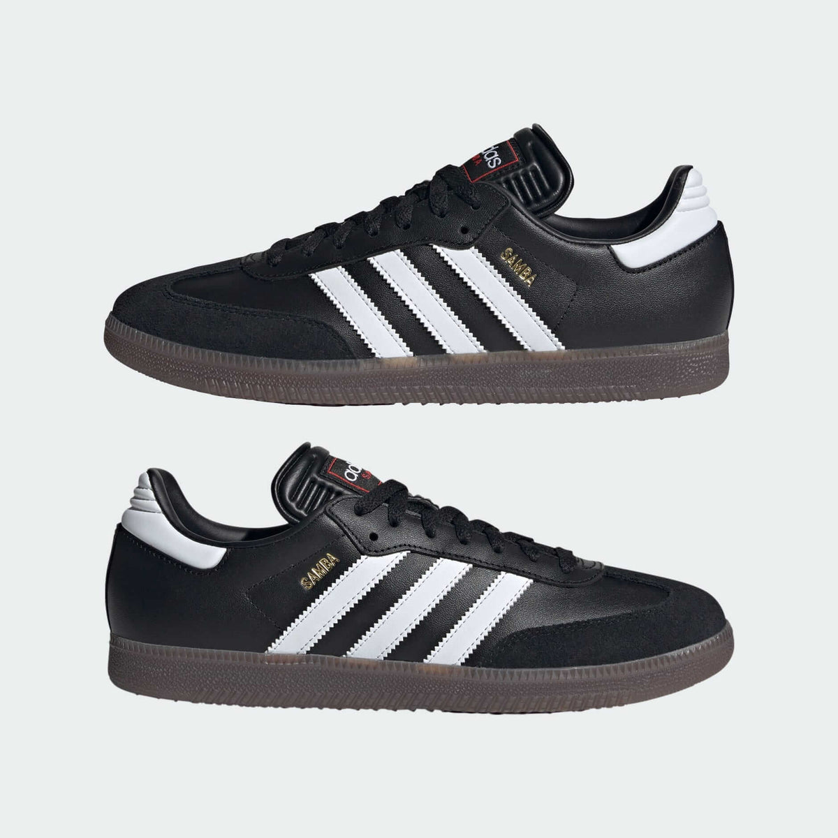 Мъжки маратонки adidas Samba Indoor Core Black Cloud White Vivid Red - IH6000 – снимка 7