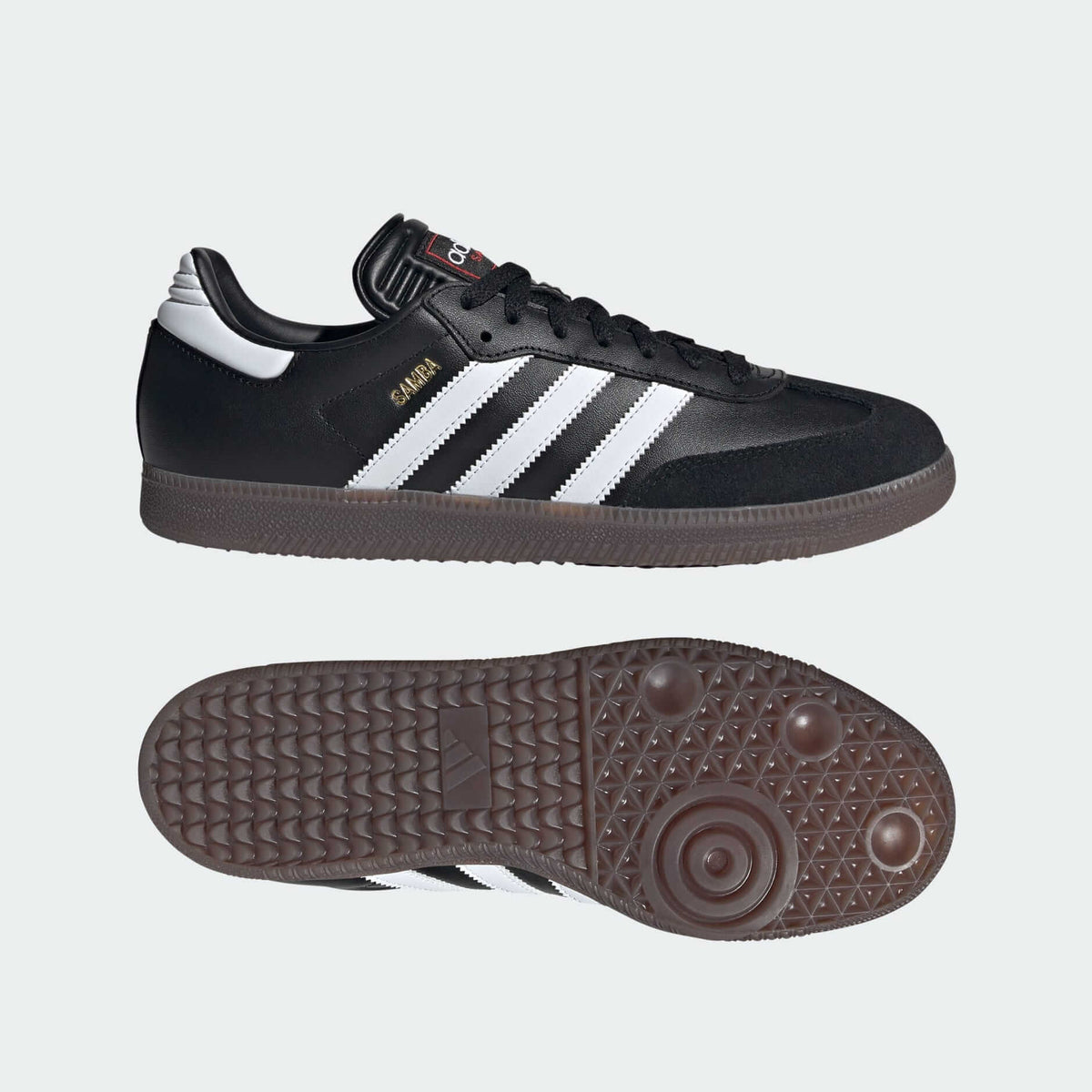Мъжки маратонки adidas Samba Indoor Core Black Cloud White Vivid Red - IH6000 – снимка 8