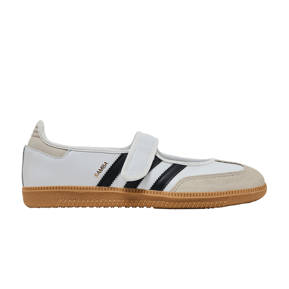Маратонки adidas Samba Jane White Black Gum - JR1402
