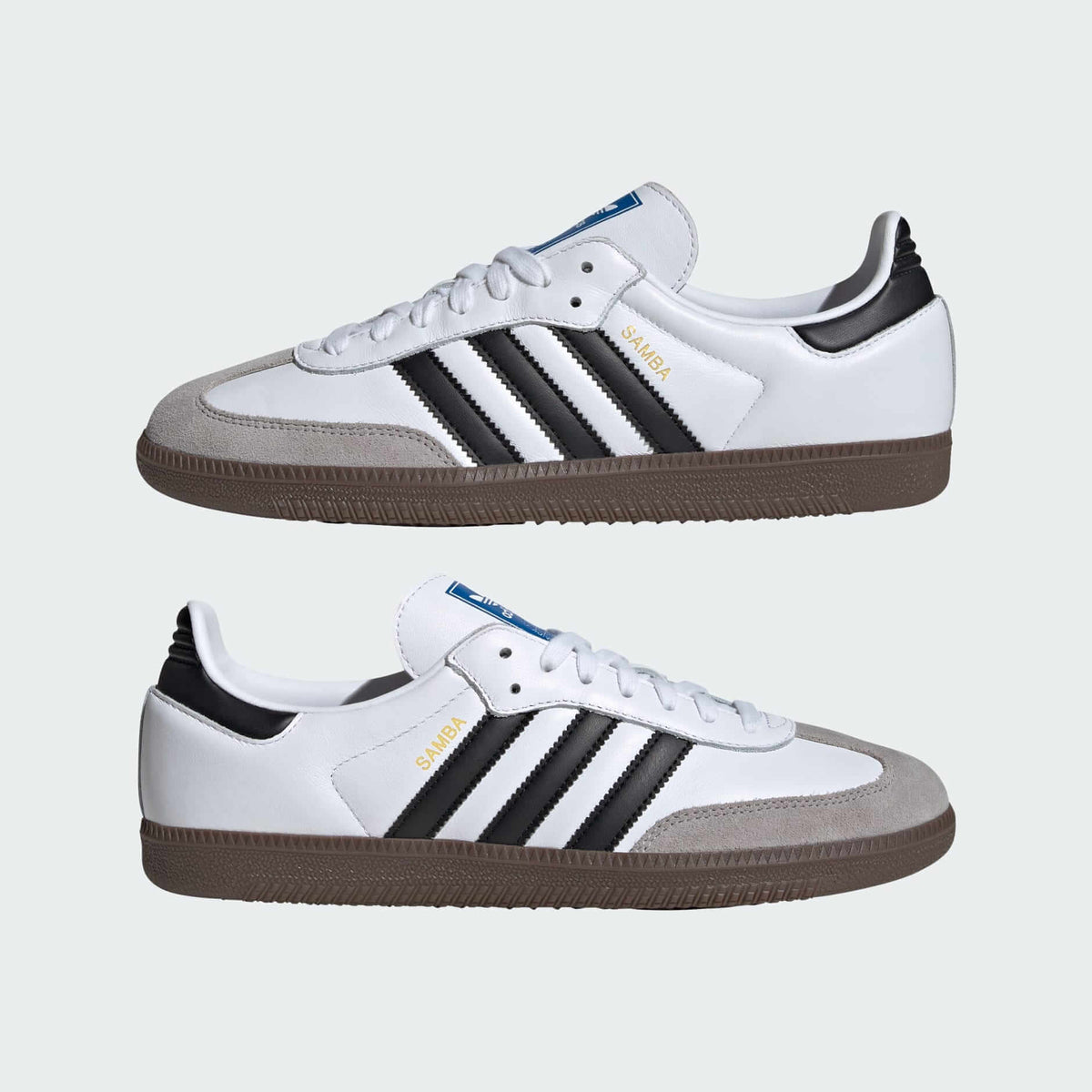 Мъжки маратонки adidas Samba OG Cloud White Core Black - B75806 – снимка 8