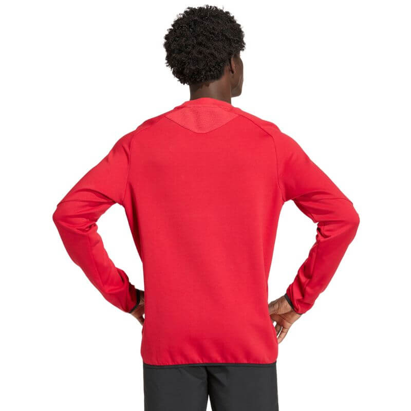 Мъжка блуза adidas Tiro 26 Travel Crew (Червено) - KD3324 – снимка 4