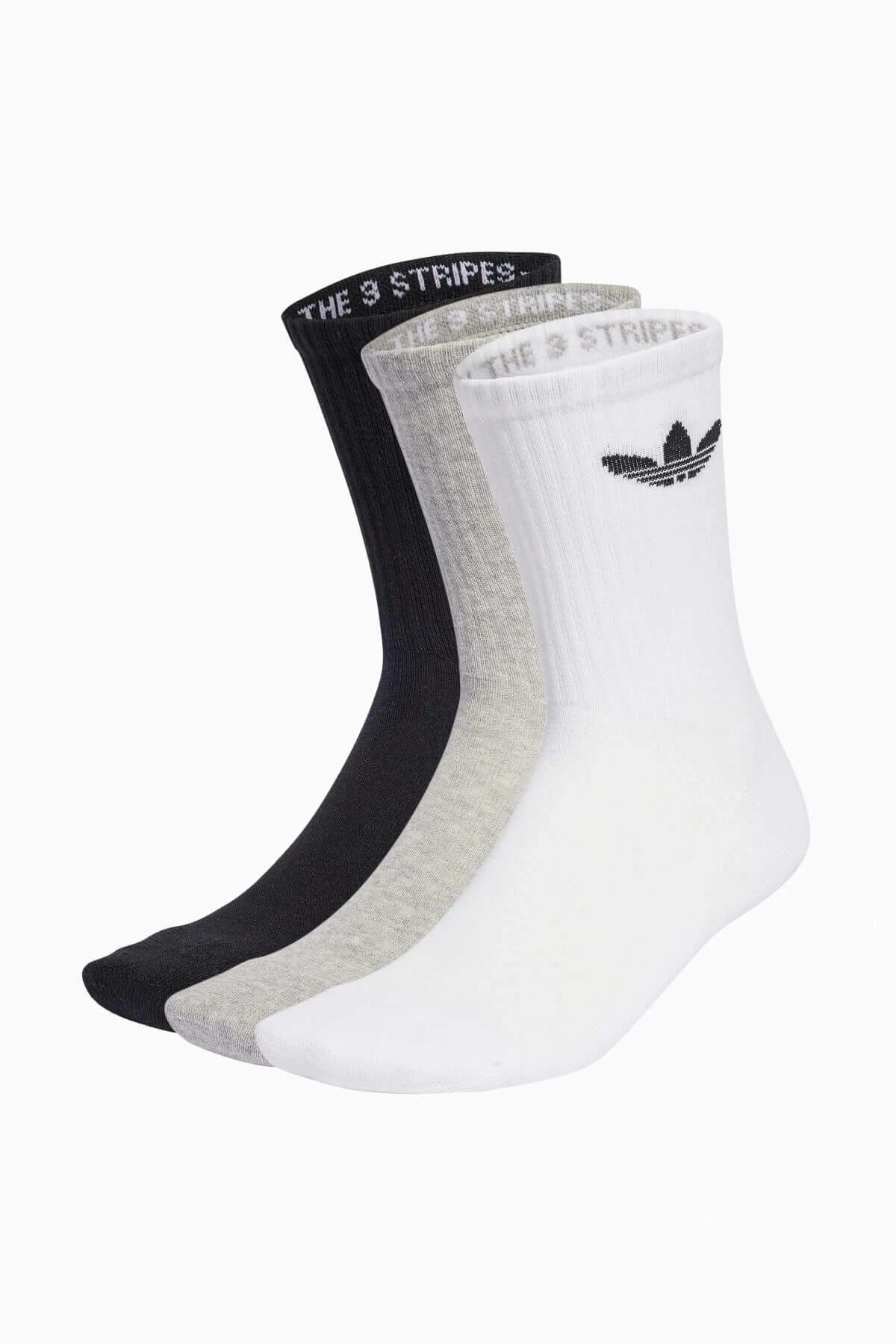 Чорапи adidas Trefoil Cushion Crew 3 чифта - IJ5614
