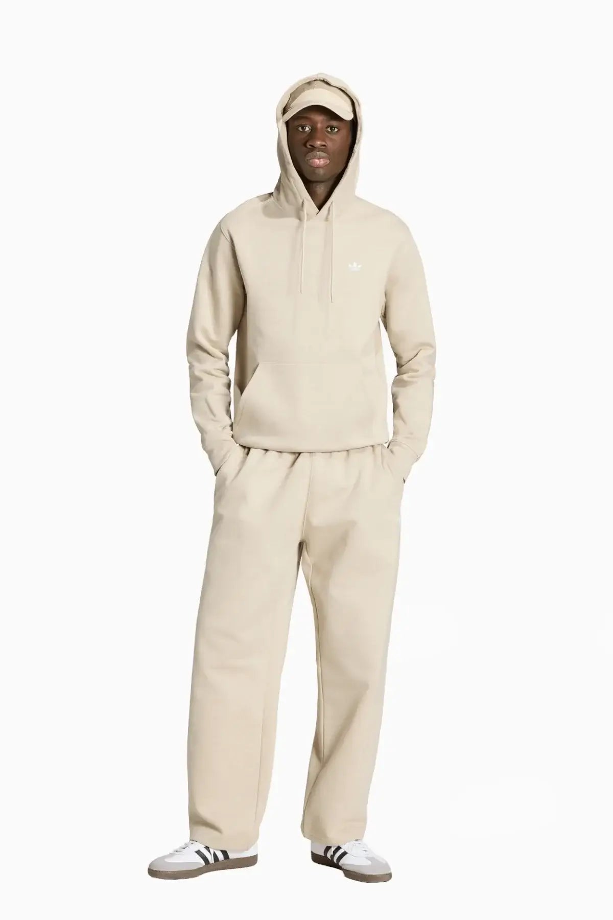 Блуза Adidas Trefoil Essentials Hoodie (Бежов) - KS9805