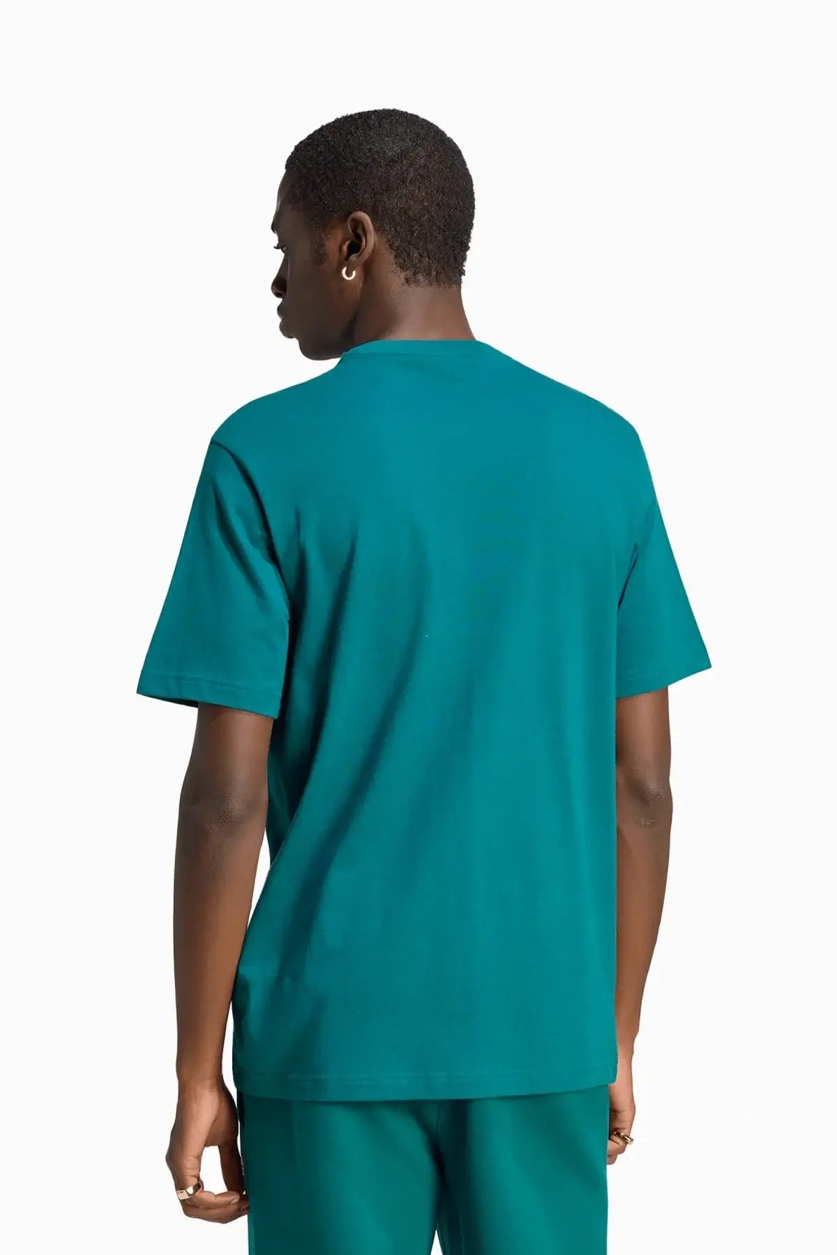Тениска adidas Trefoil Essentials (Тъмнозелен) - KV9316 – снимка 2