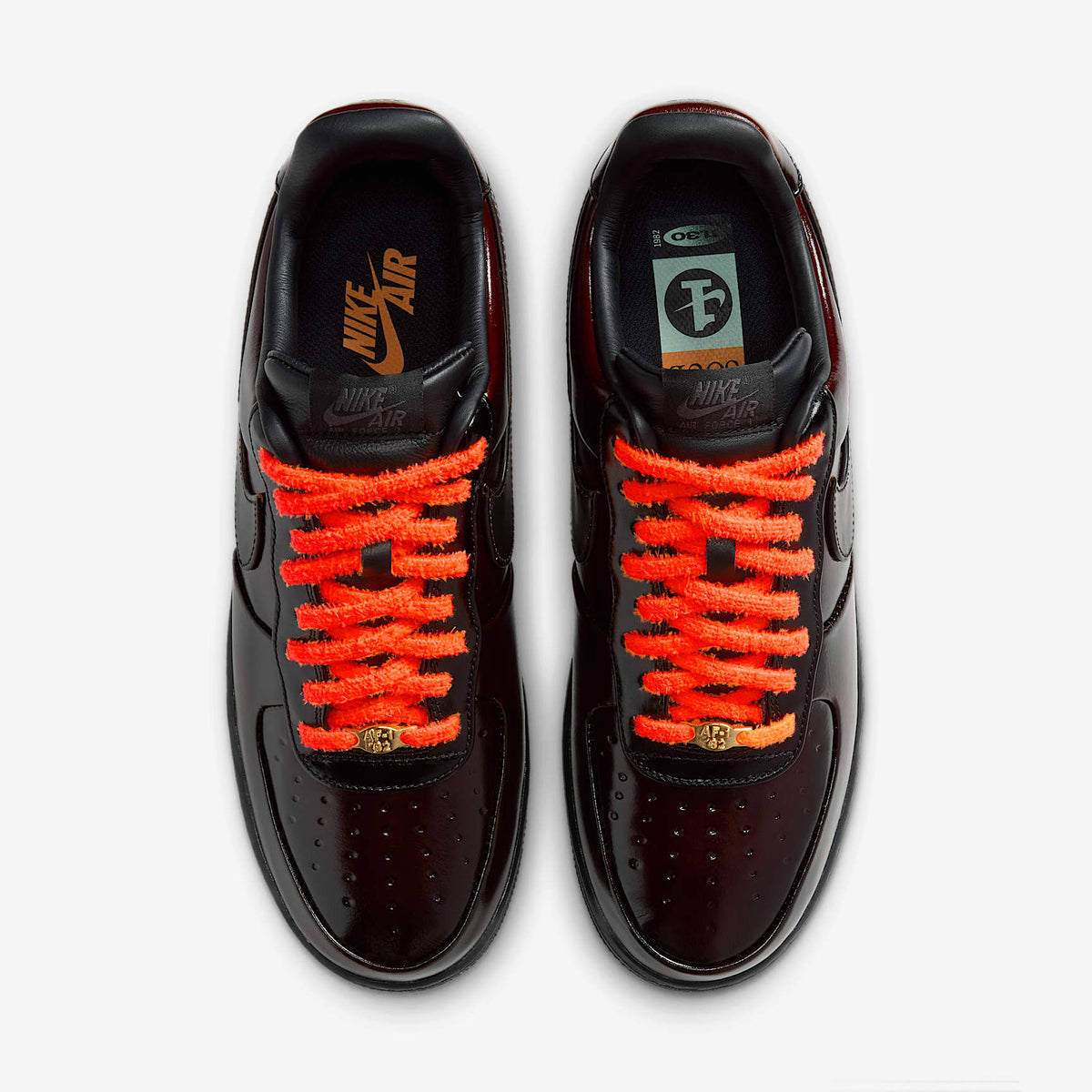 Мъжки маратонки Nike Air Force 1 '07 Family Reunion Black Cinnamon - IW2353-001 – снимка 4