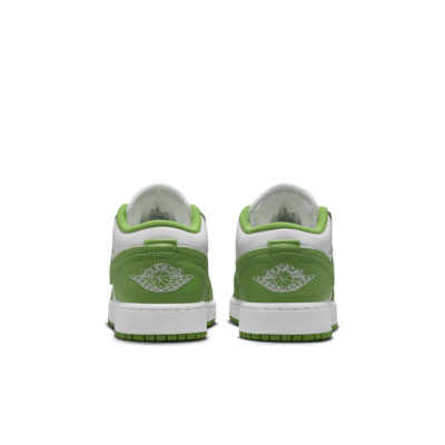 Маратонки Air Jordan 1 Low SE Chlorophyll - HF4779-100 – снимка 6
