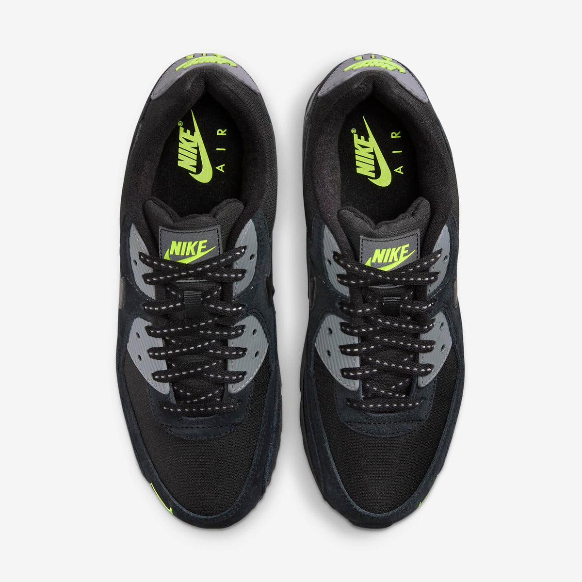 Мъжки маратонки Nike Air Max 90 Black Volt Cool Grey - FQ2377-001 – снимка 4