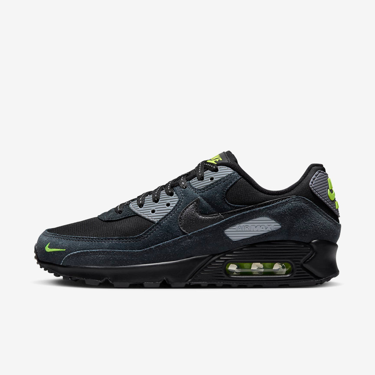 Мъжки маратонки Nike Air Max 90 Black Volt Cool Grey - FQ2377-001