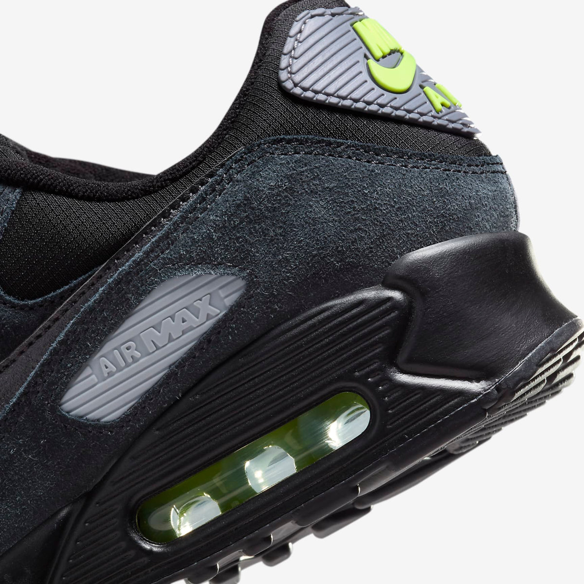 Мъжки маратонки Nike Air Max 90 Black Volt Cool Grey - FQ2377-001 – снимка 8