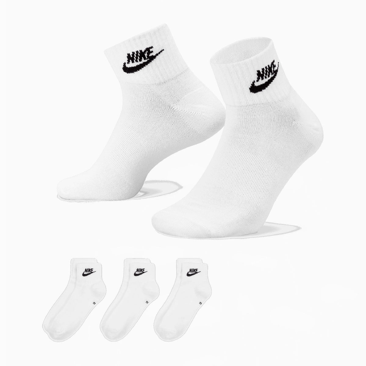 Чорапи Nike Everyday Essential 3-Pack (Бял) - DX5074-101