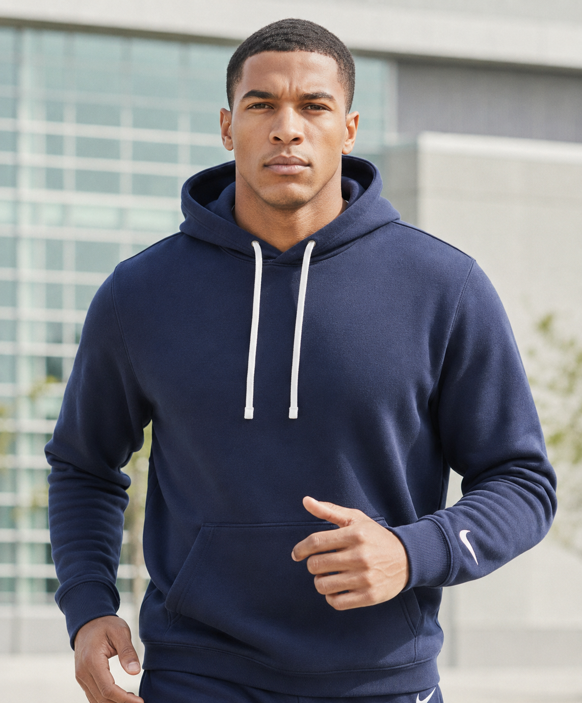 Мъжки спортен екип PARK 26 WINTER HOODY TRACK - IO9035-410/IB1248-410